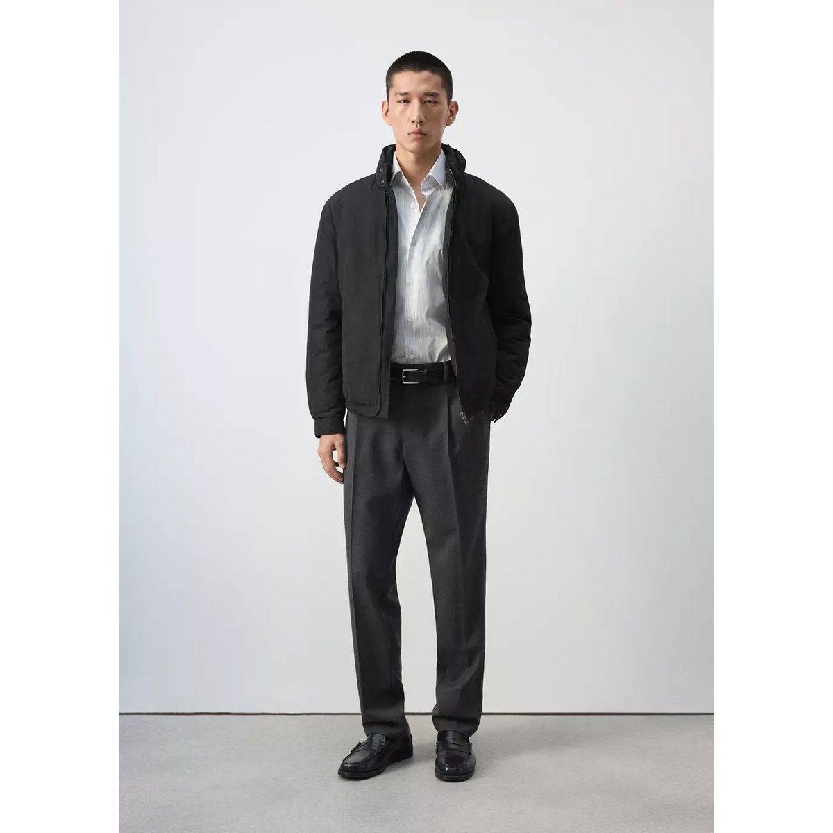 JACKET GYO noir, MANGO MAN