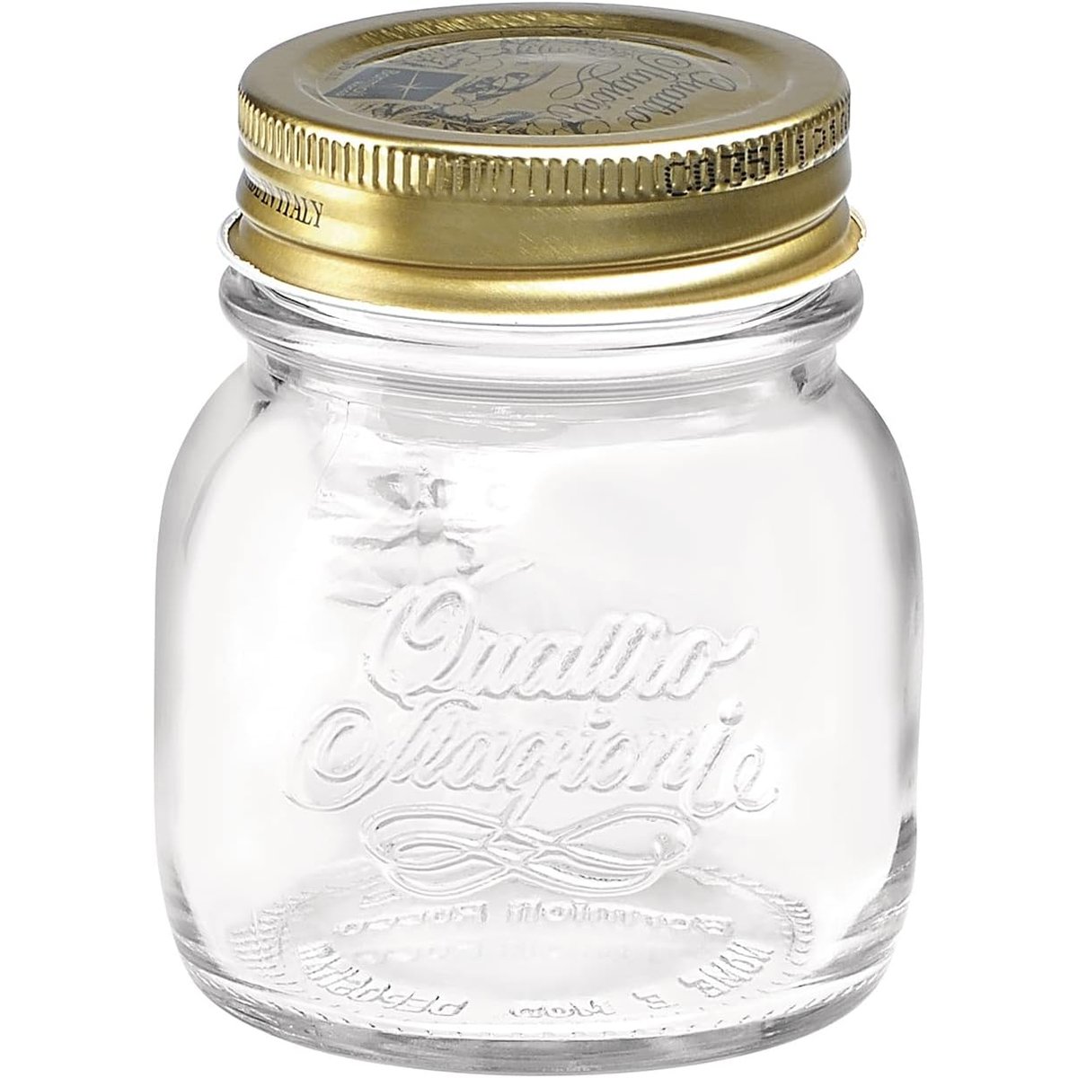 Lot de 12 Bocaux en verre, QUATTRO STAGIONI transparent, BORMIOLI ROCCO