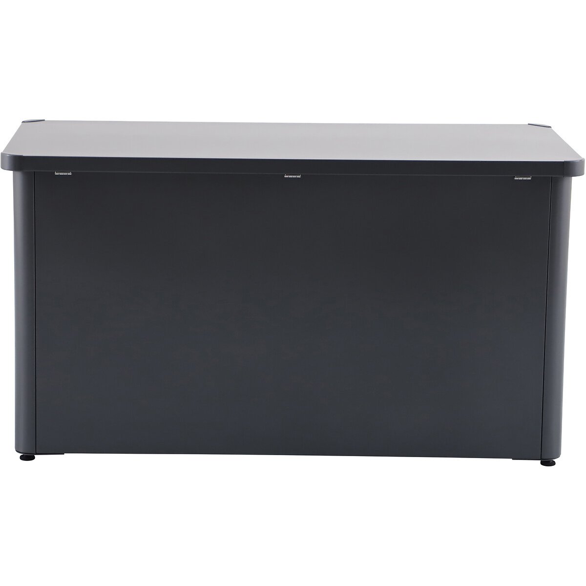 Rhode Island Large Steel Cushion Box black, SO'HOME
