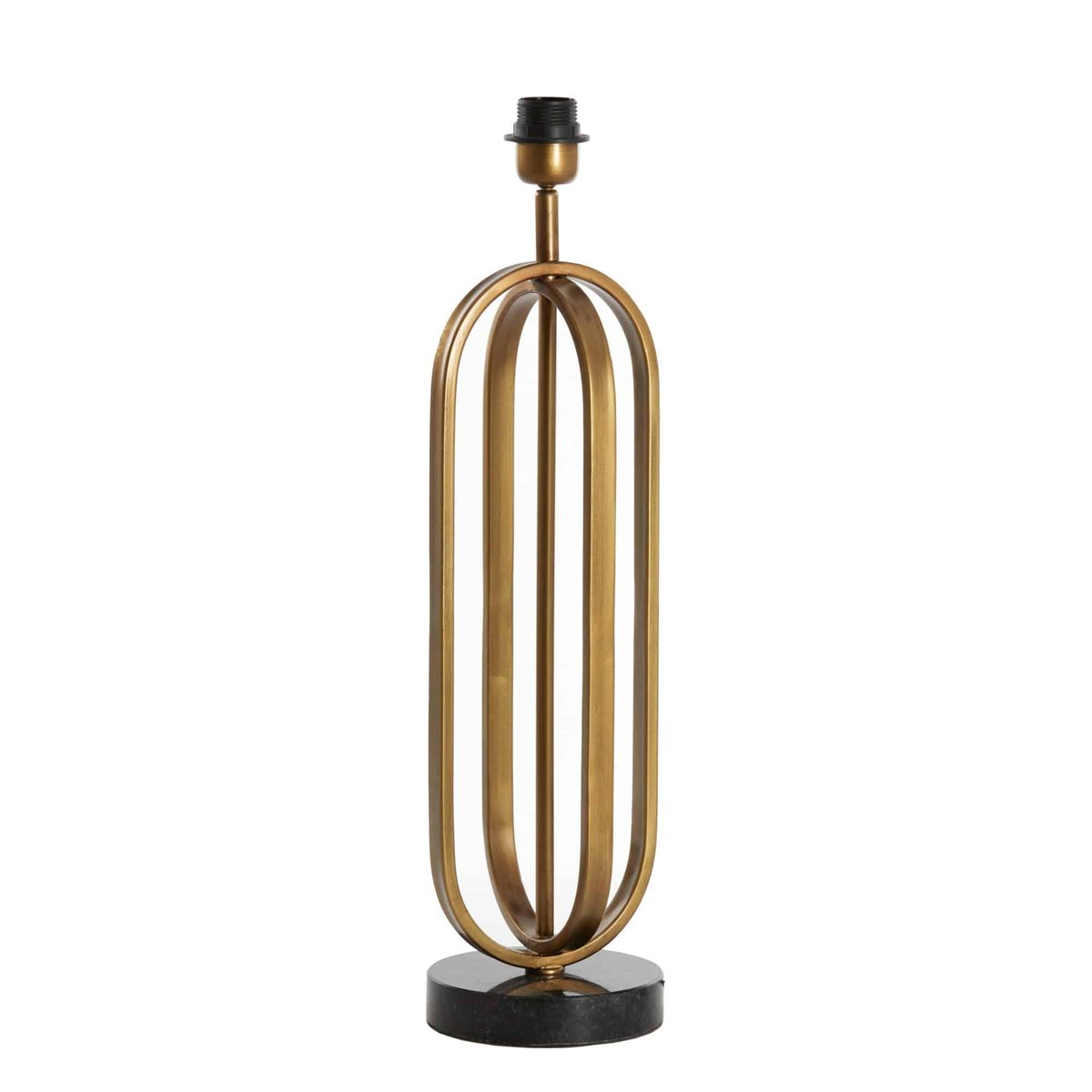 Base De La Lampe Métal ASTER bronze antique, LIGHT & LIVING
