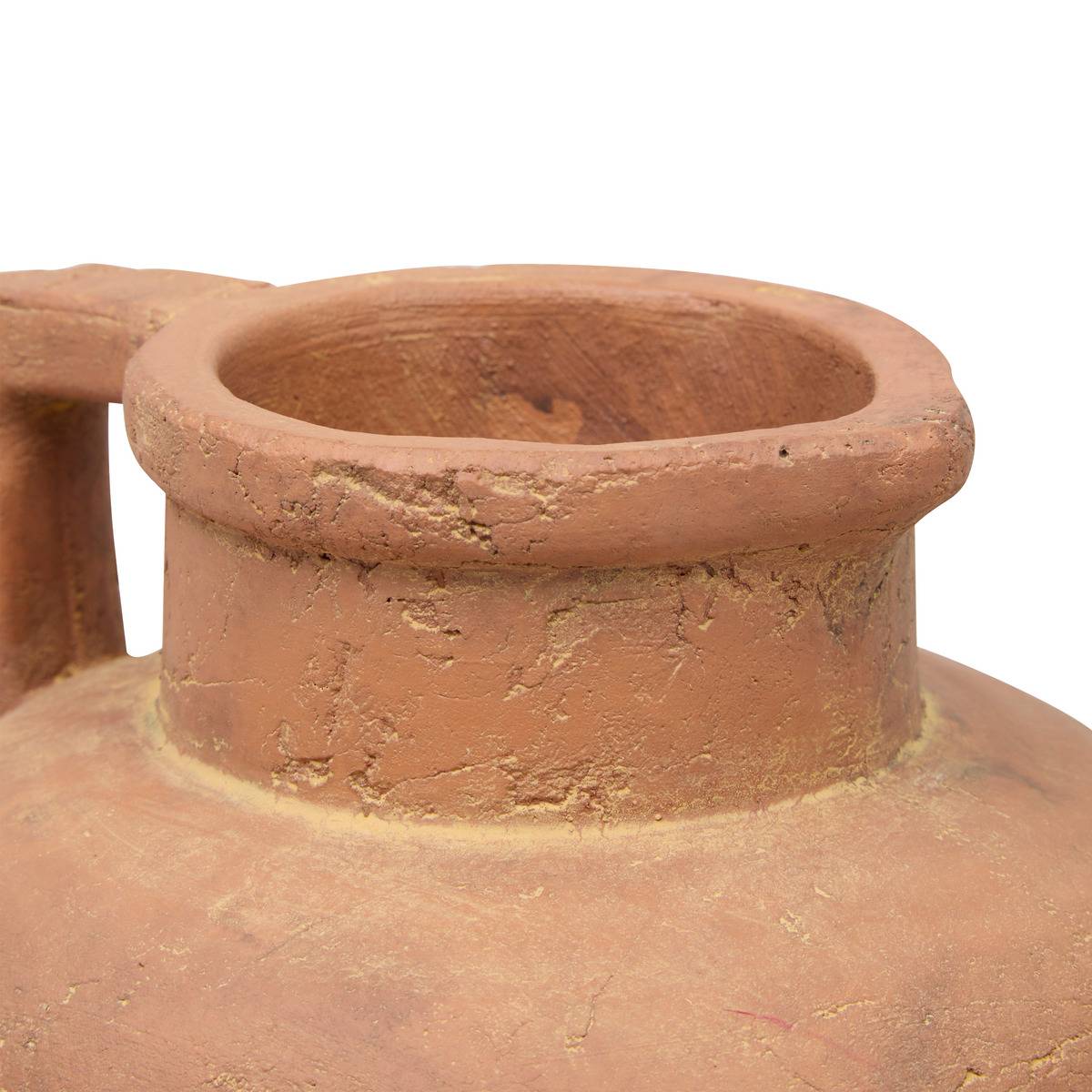 Vase jarre antique en terre cuite ROMIA terracotta, ATMOSPHERA