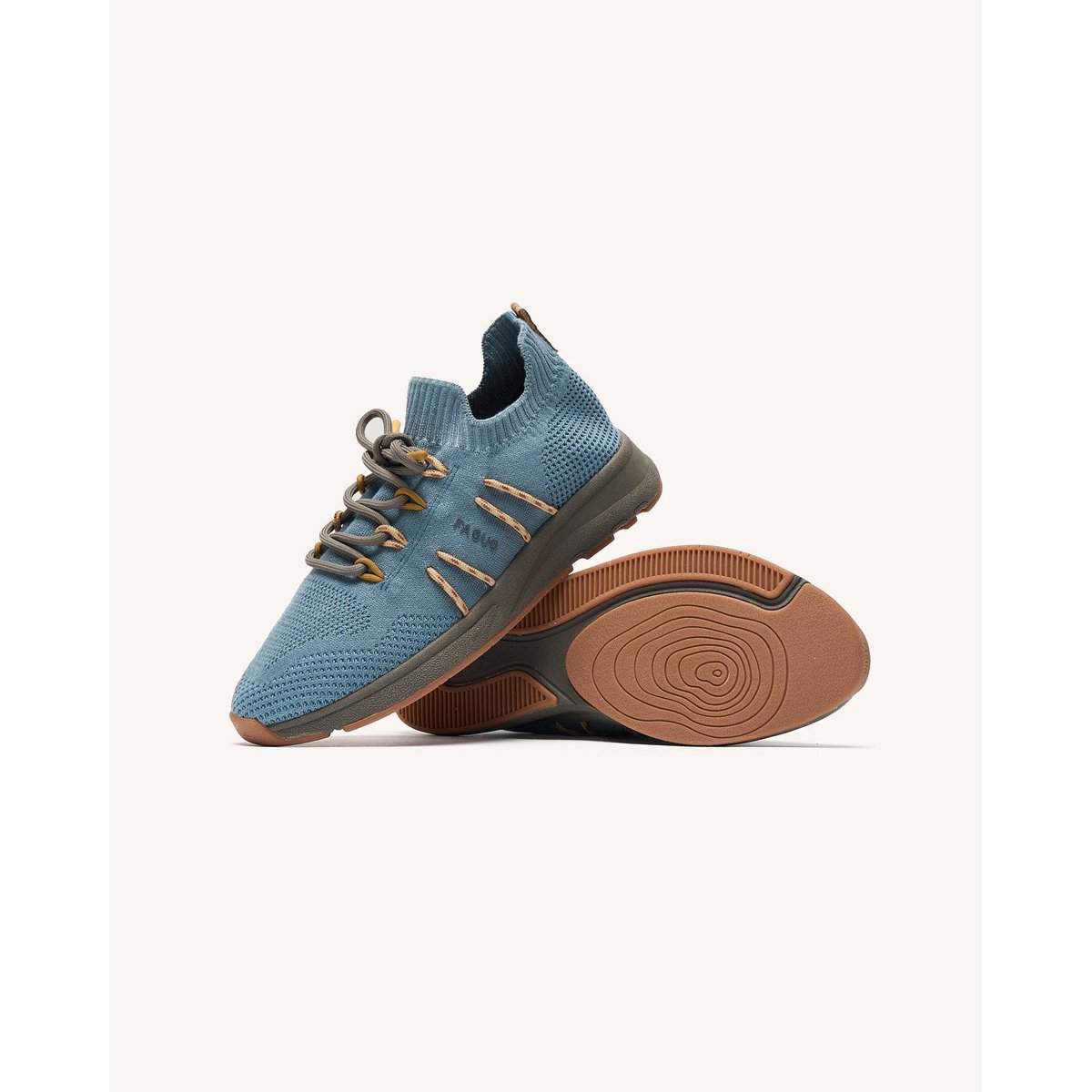 Running HEARTWOOD bleu grisé, FAGUO