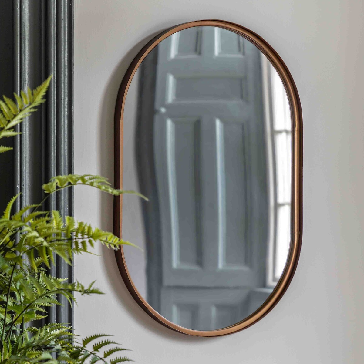 60x91cm Grandstoke Elipse Mirror bronze, ÉDITÉ