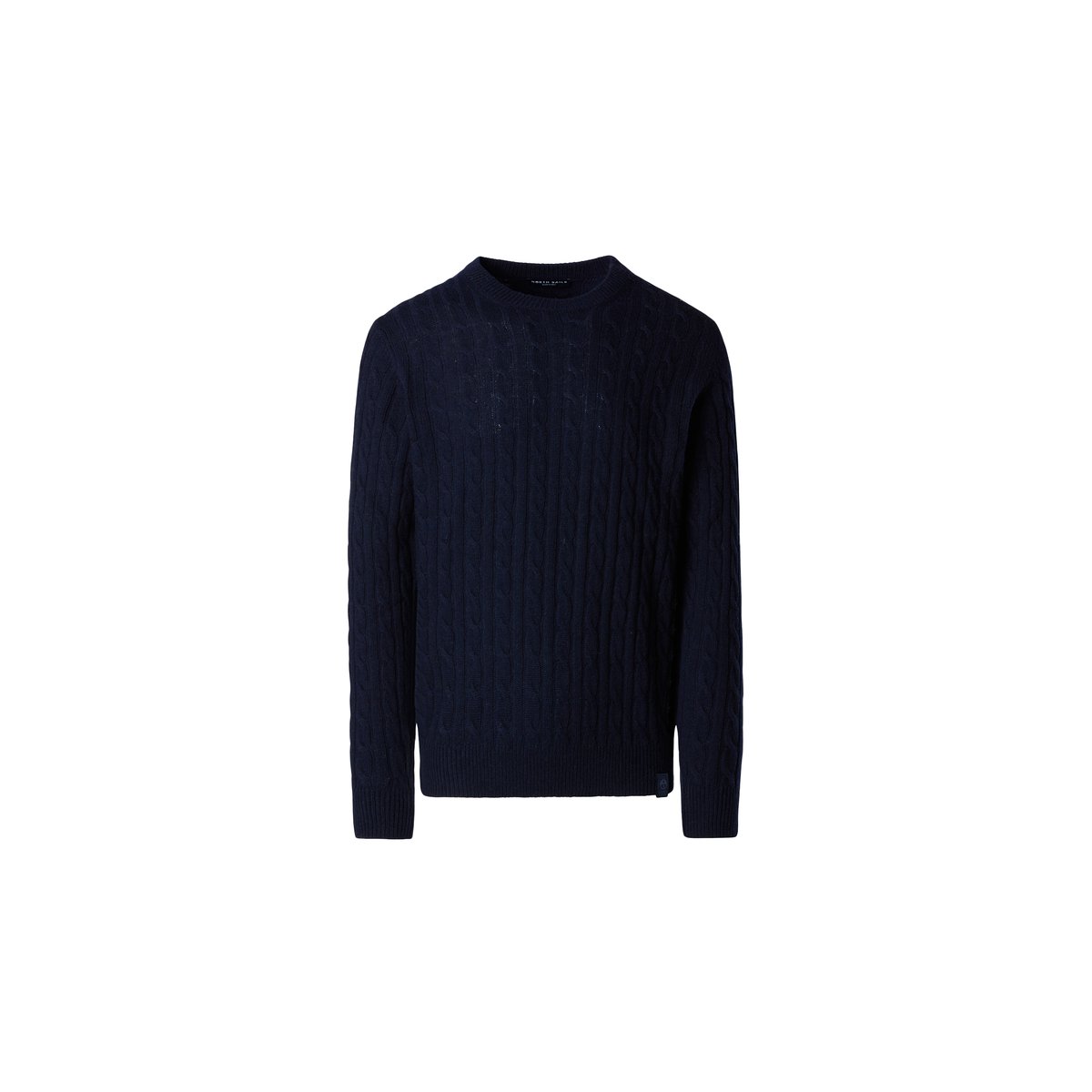 Pull torsadé en cachemire éco bleu marine, NORTH SAILS