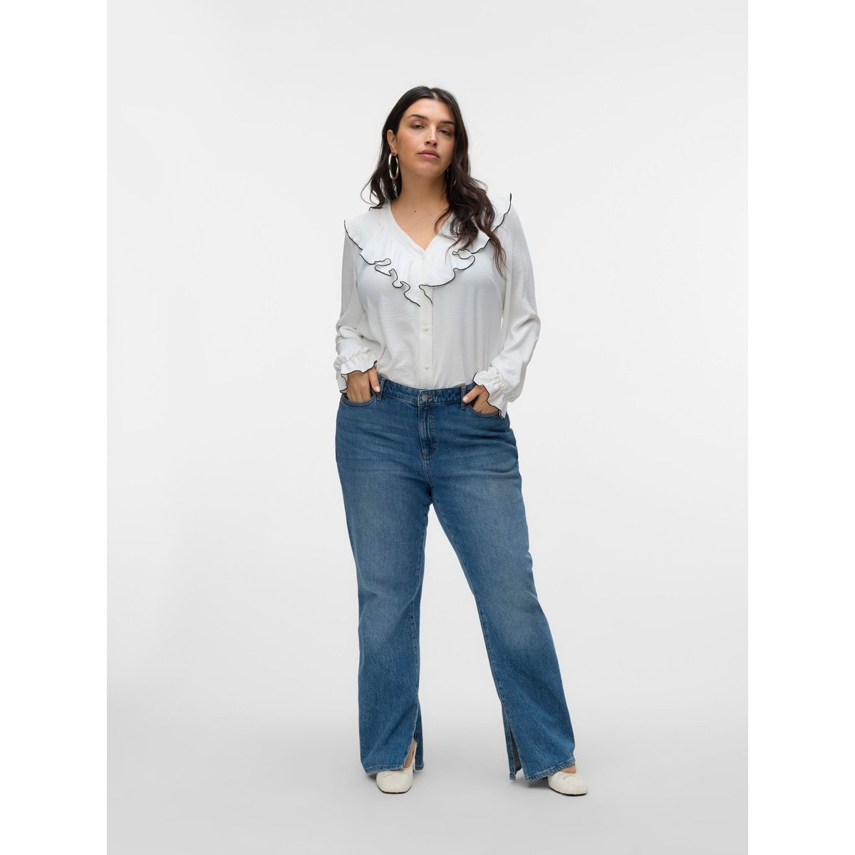 Blouse snow white, VERO MODA