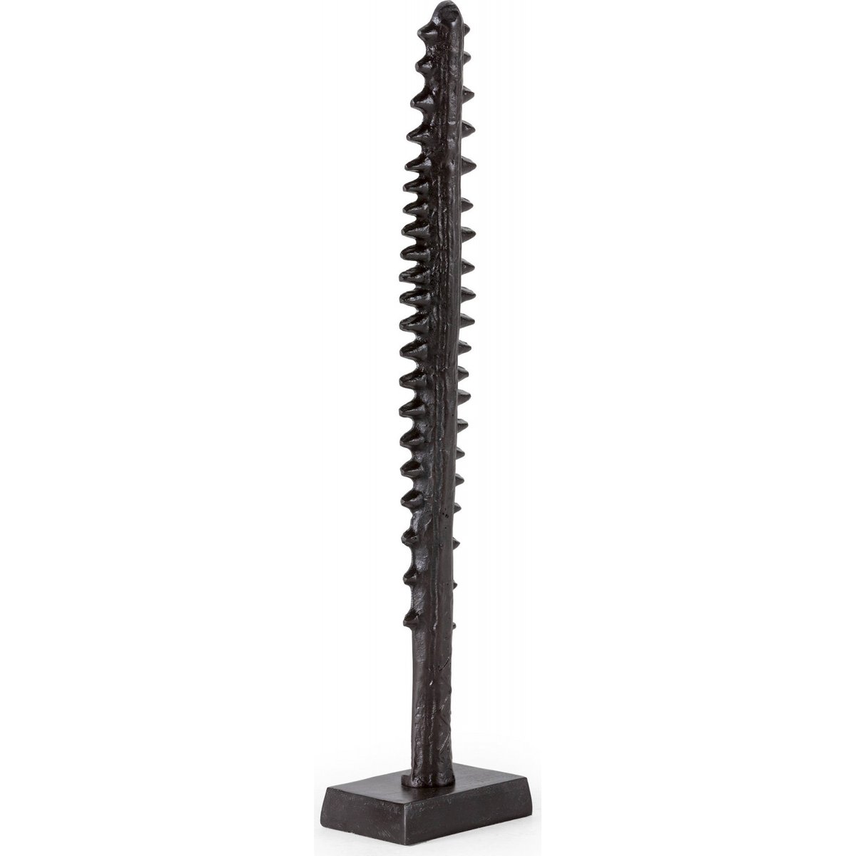 Sculpture décorative en aluminium finition bronze vieilli bronze vieilli aspect antique, RECOLLECTION