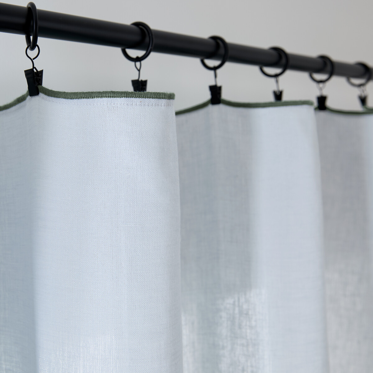 Panneau coton lin, WARNA bleu marine, LA REDOUTE INTERIEURS