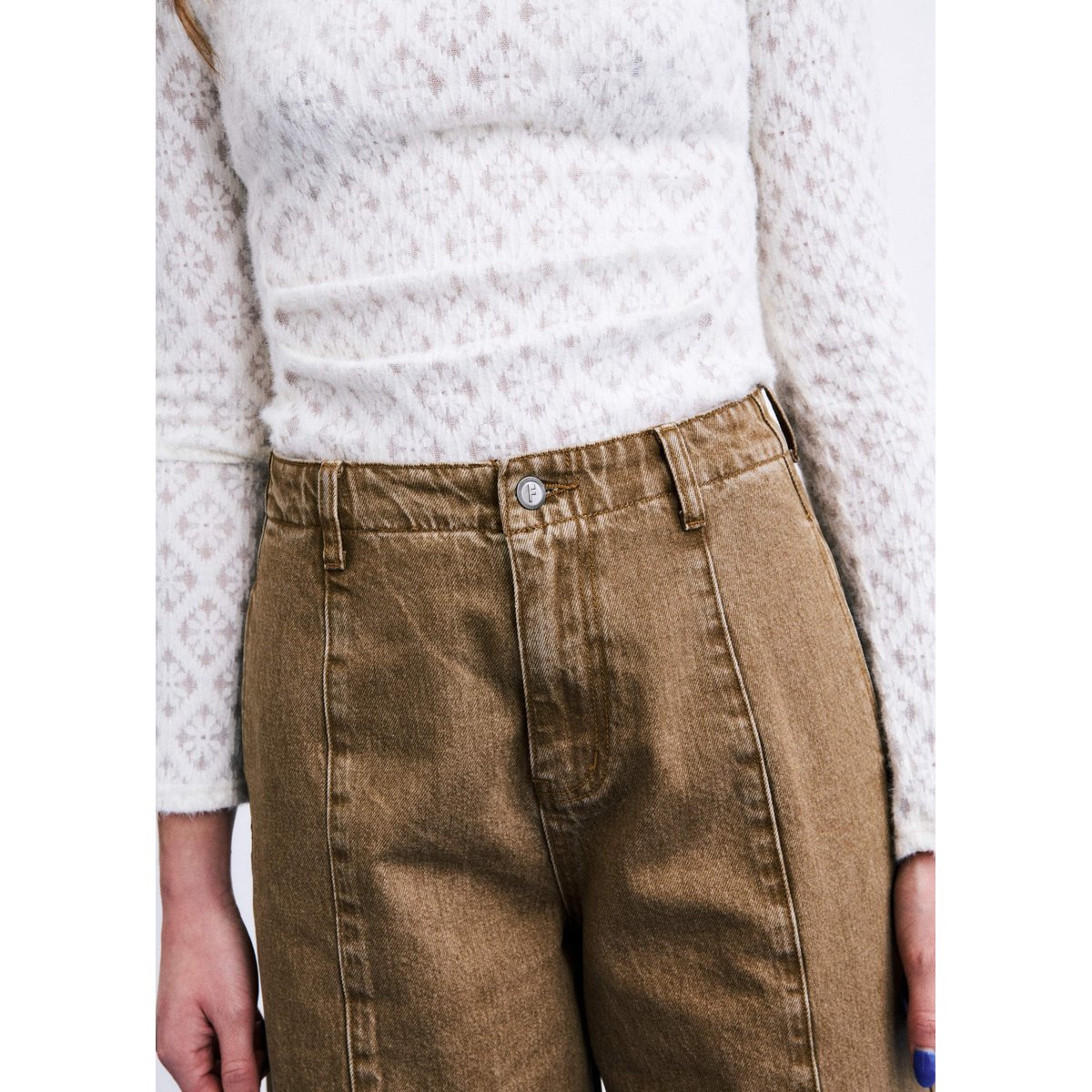 Jean Fushimi en coton FUSHIMI marron glace, FRNCH