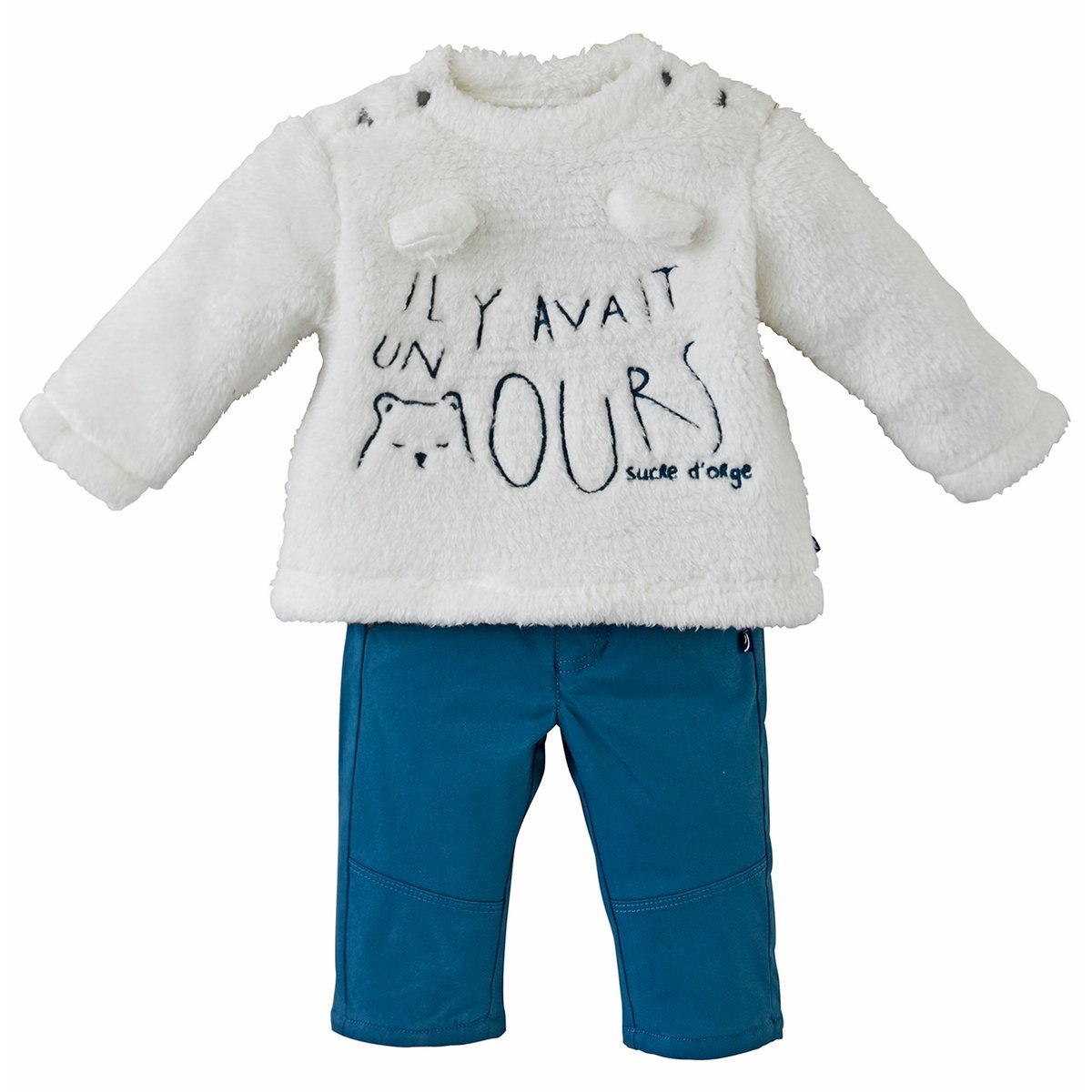 Ensemble sweat pantalon brian bleu, SUCRE D'ORGE