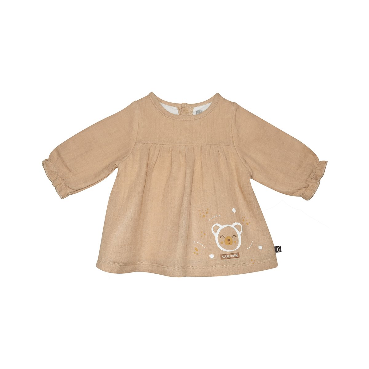 Ensemble tunique legging rosemonde beige, SUCRE D'ORGE
