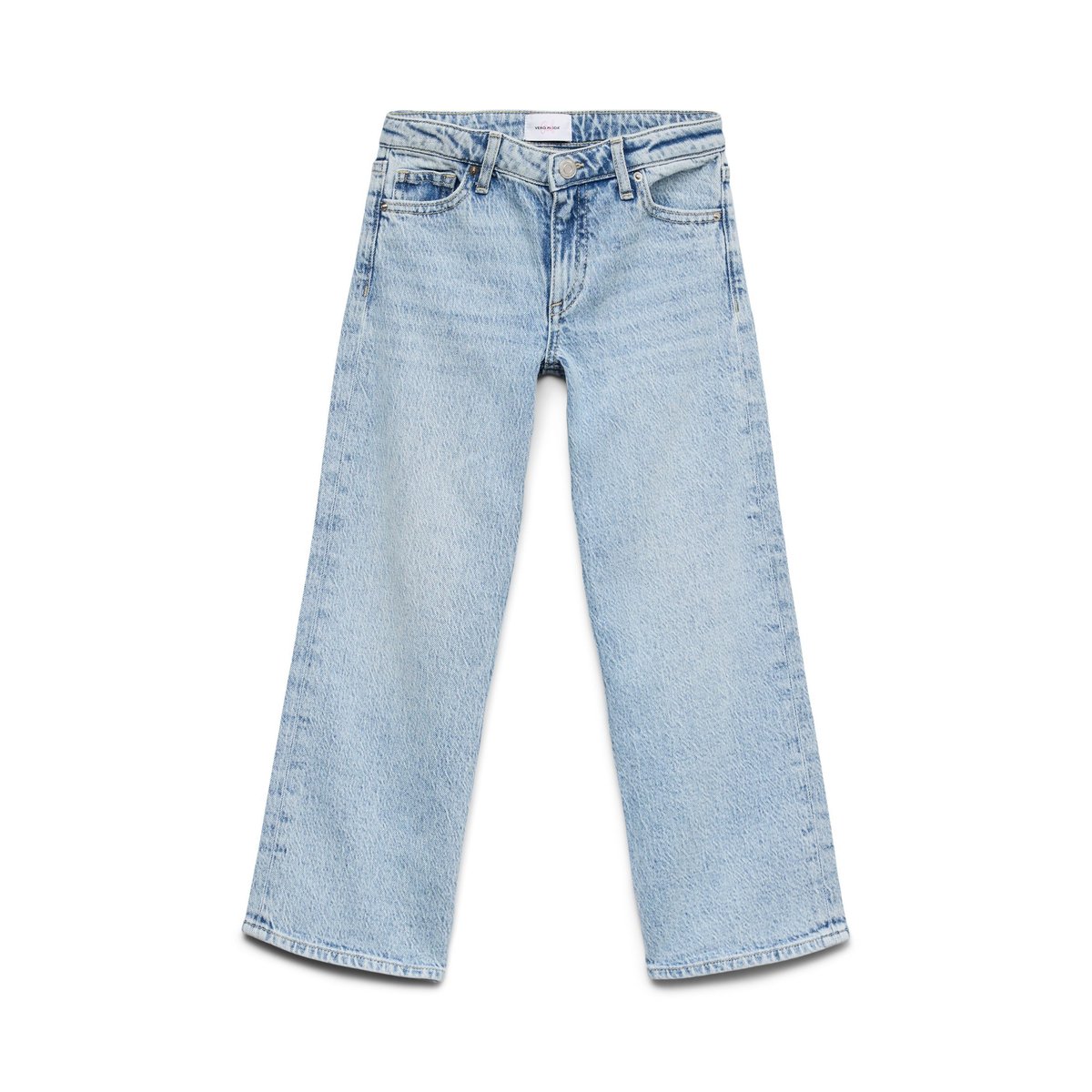 Jean À Coupe Large light blue denim, VERO MODA