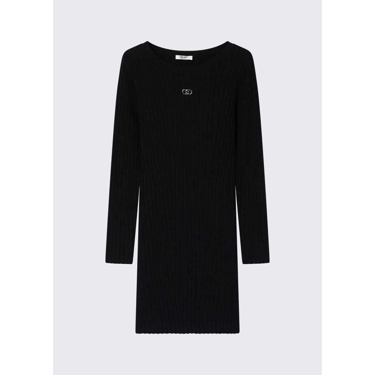 Robe courte en maille noir, LIU JO