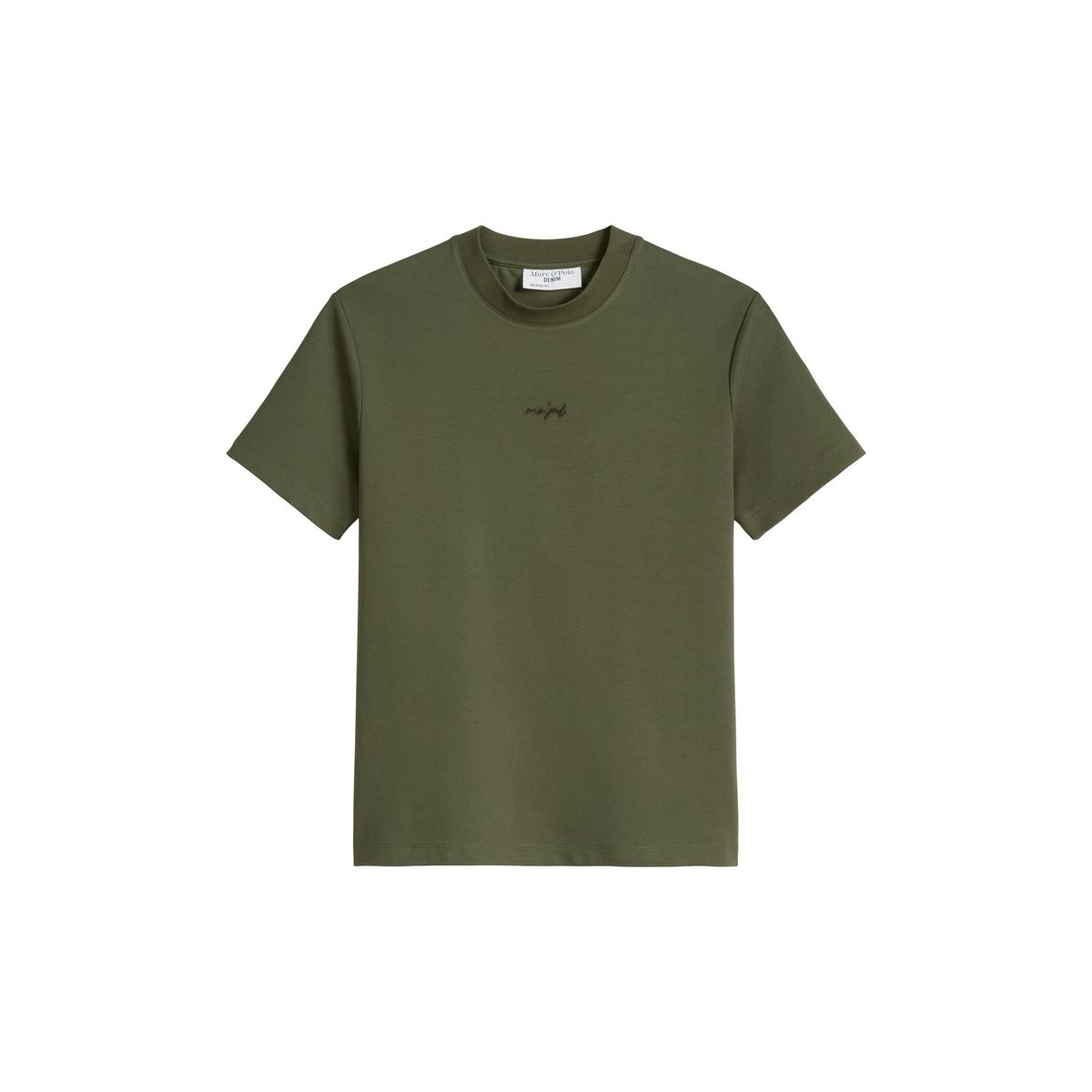 T-shirt relaxed en jersey de coton bio épais vert fonce, MARC O’POLO DENIM