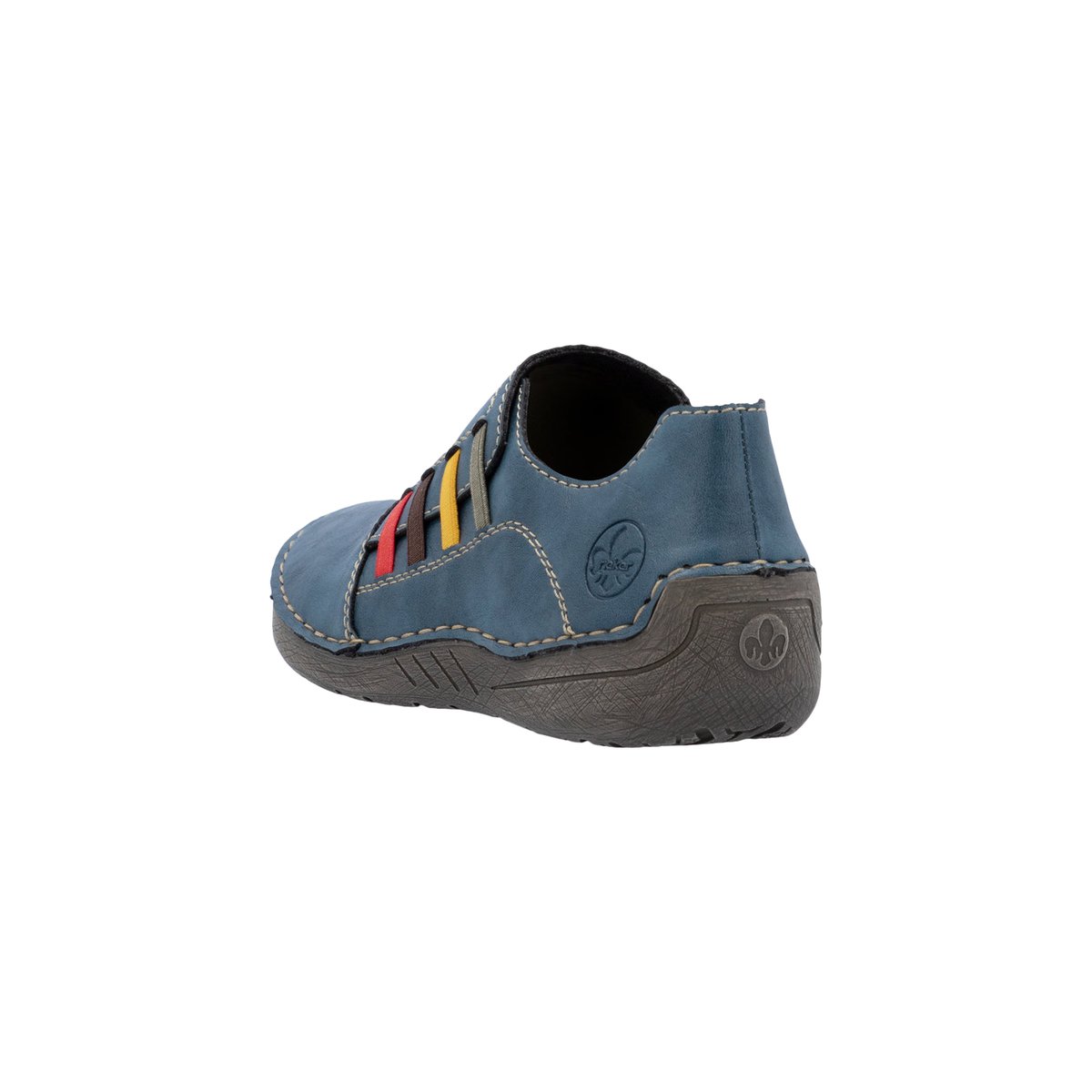 Basket Basse Cuir Guana royal, RIEKER