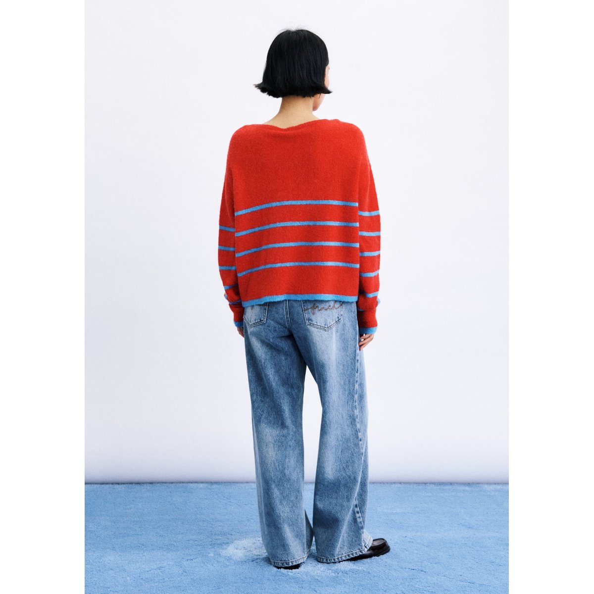 Pull Iwaki IWAKI rouge, FRNCH