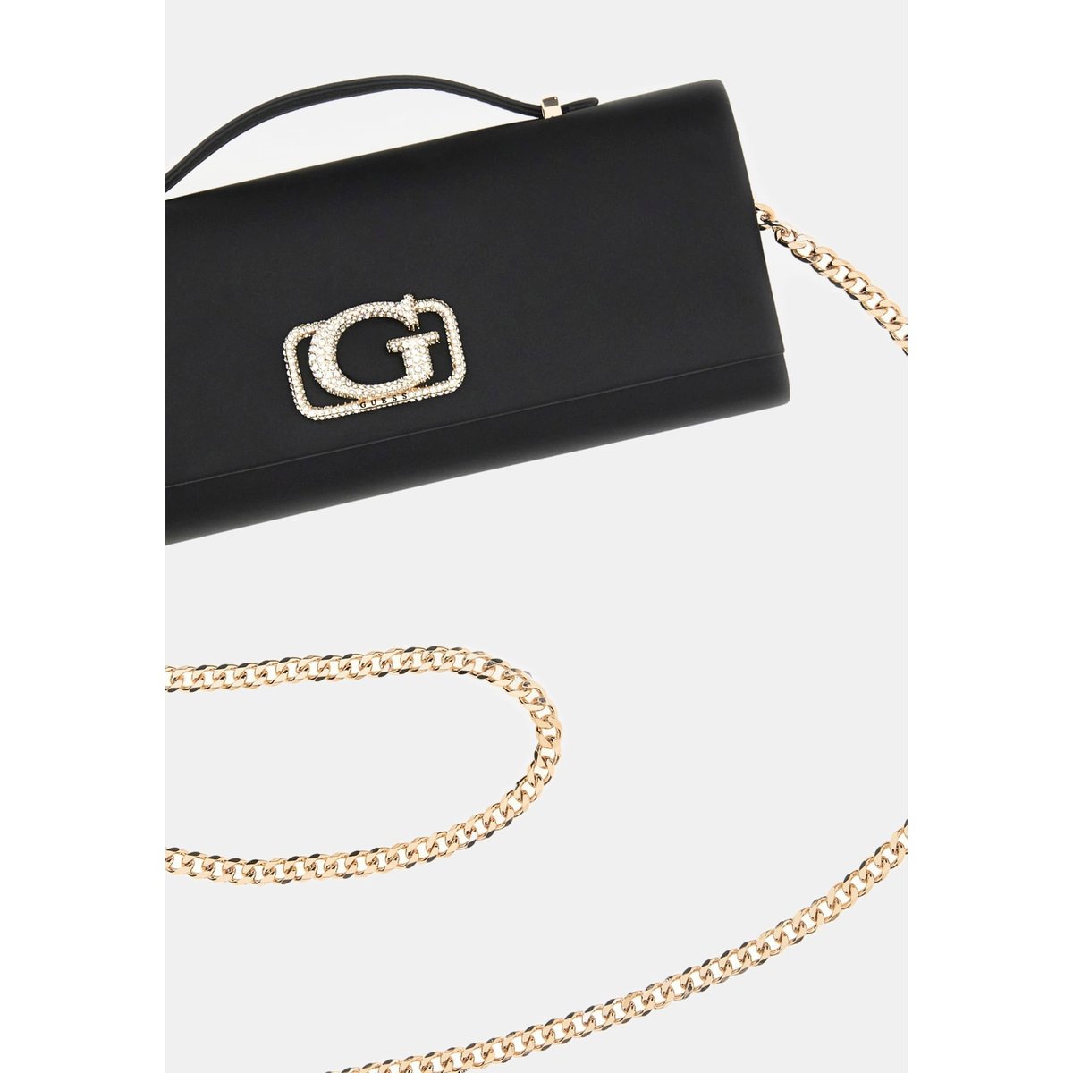 Mini Sac À Bandoulière Zalina noir, GUESS