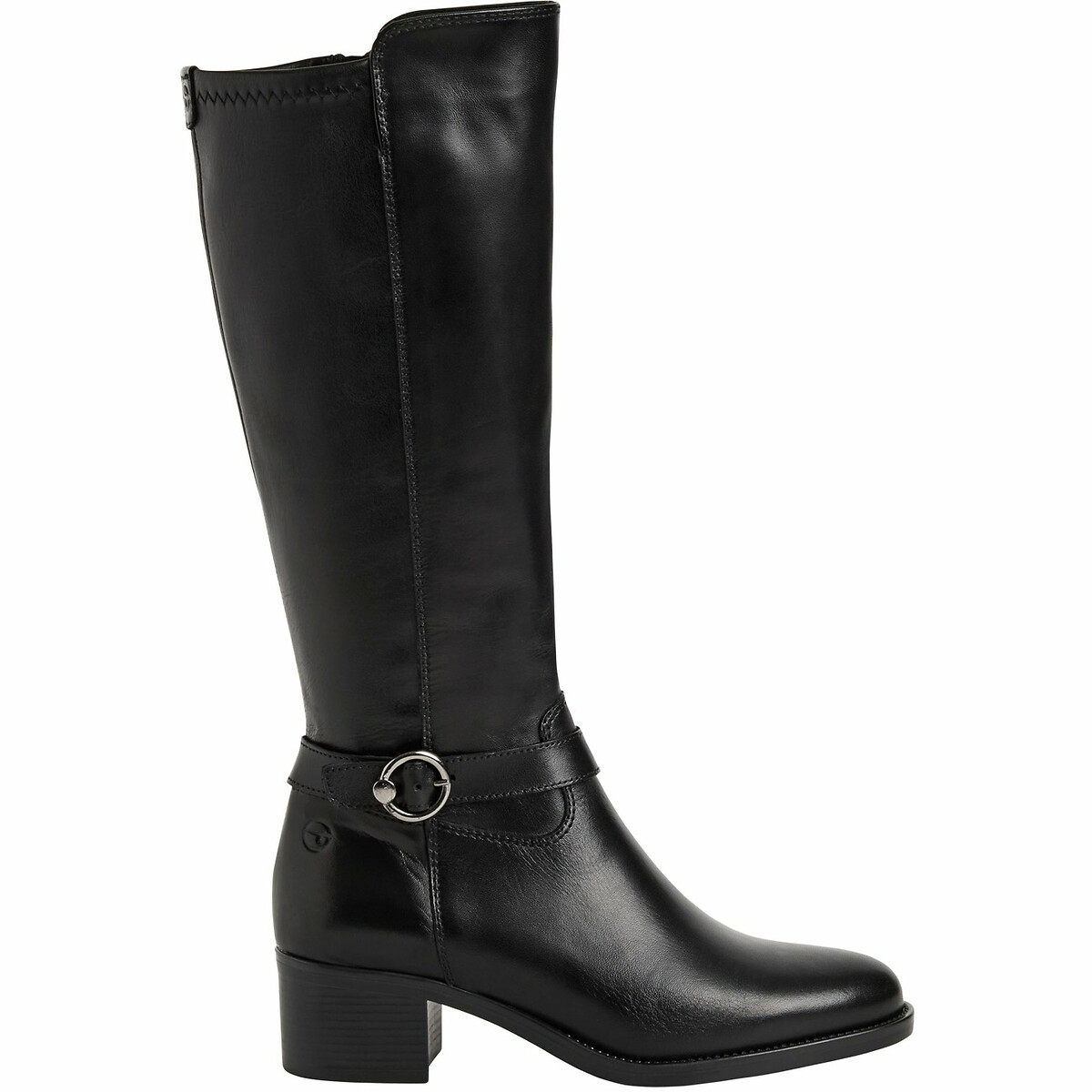 Bottes à petit talon noir, TAMARIS