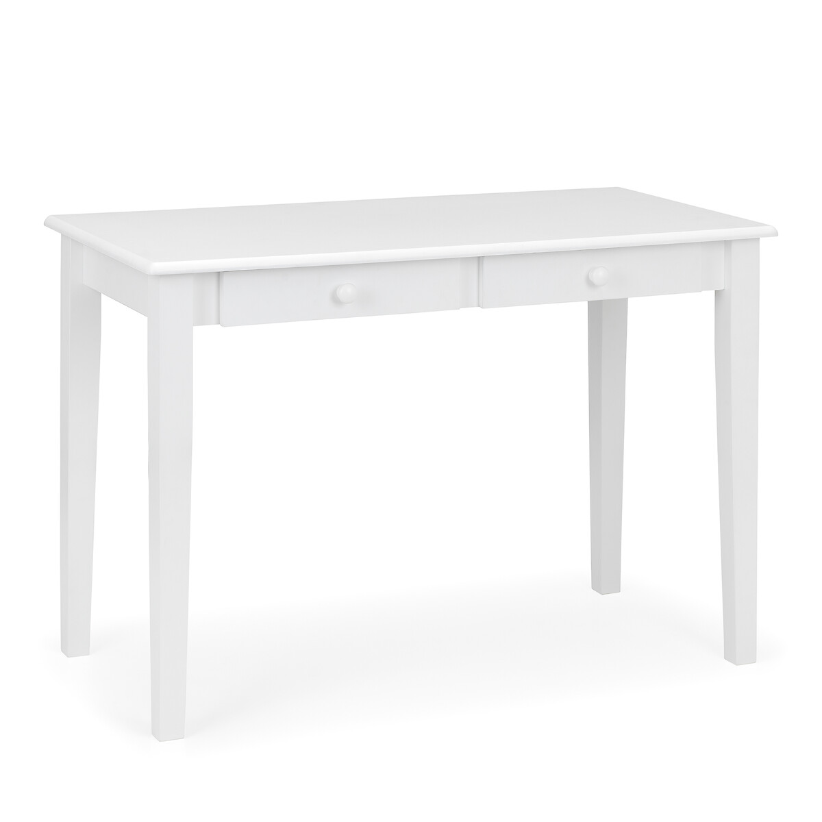 Barson 2 Drawer Desk white, SO'HOME
