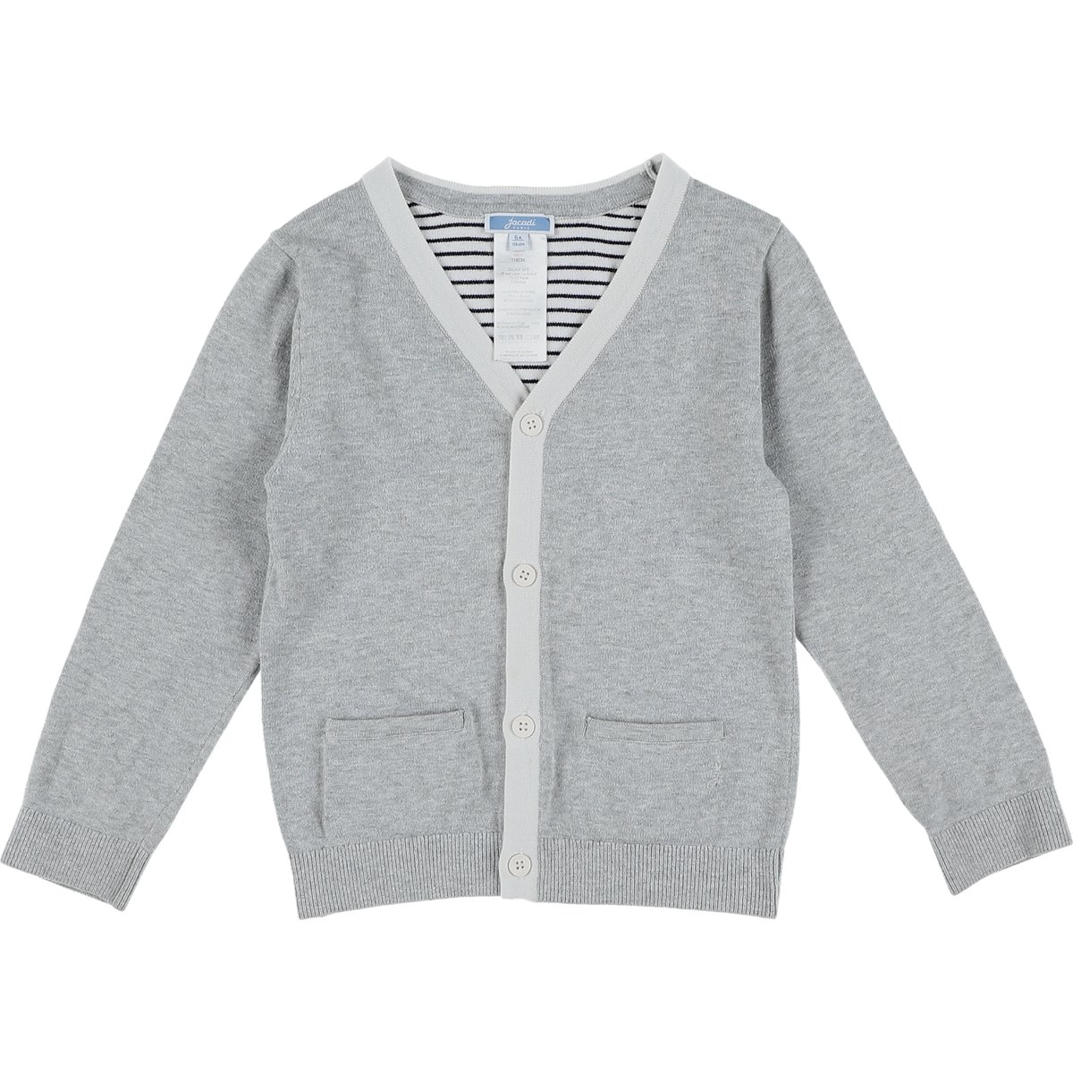 Gilet - Très bon état gris, JACADI