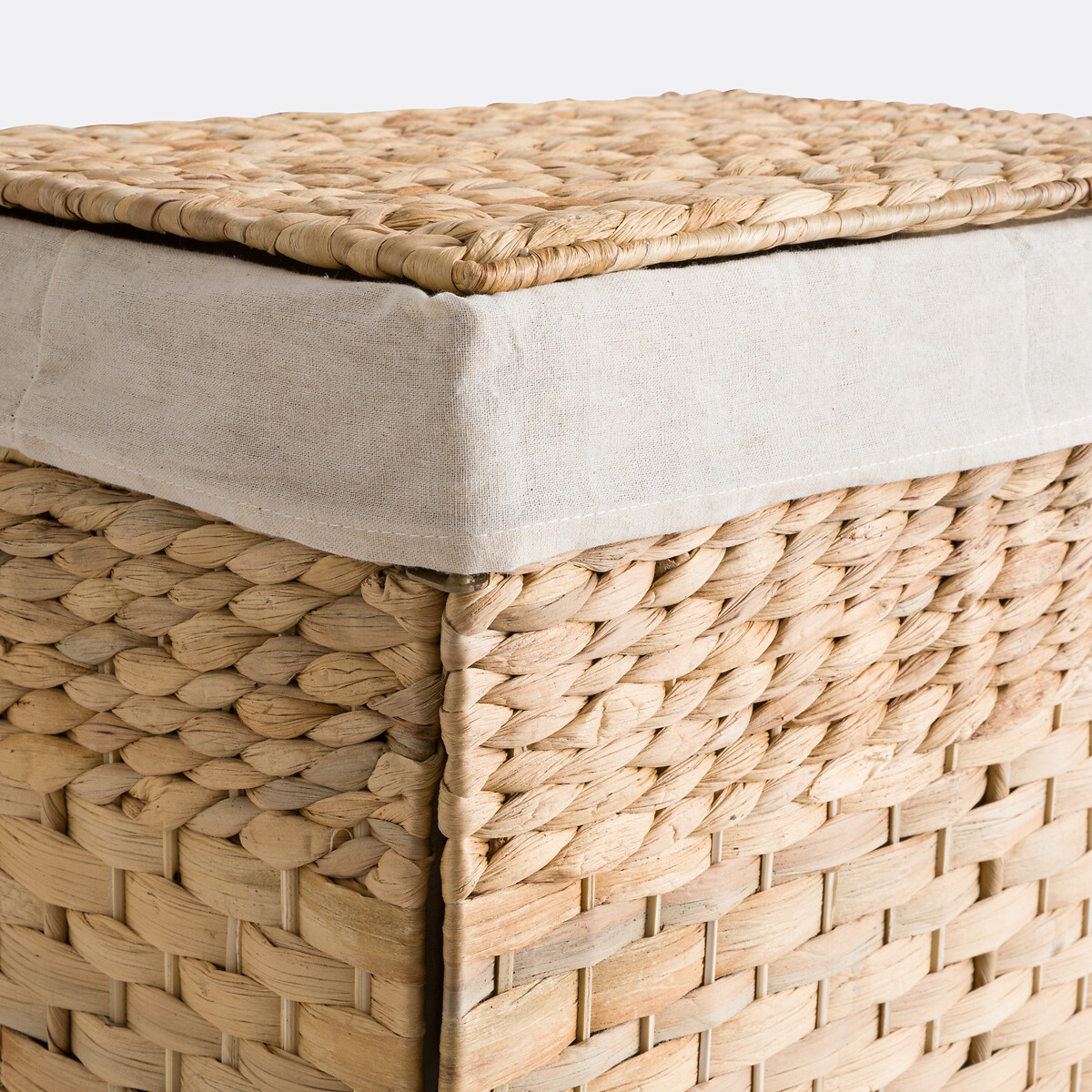 Cesto para a roupa retangular, Lomopi natural, LA REDOUTE INTERIEURS