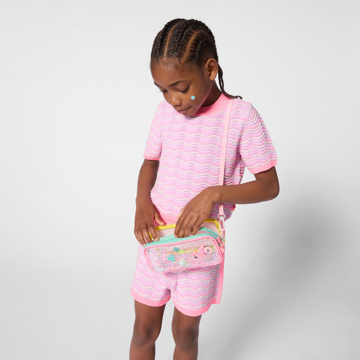 Trousse transparente baby pink, BILLIEBLUSH