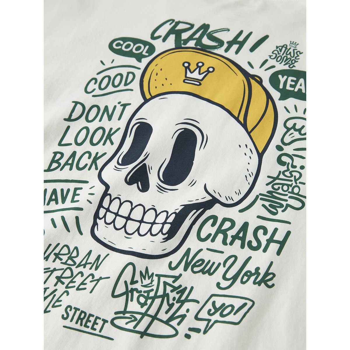 T-shirt manches longues ecru, NAME IT