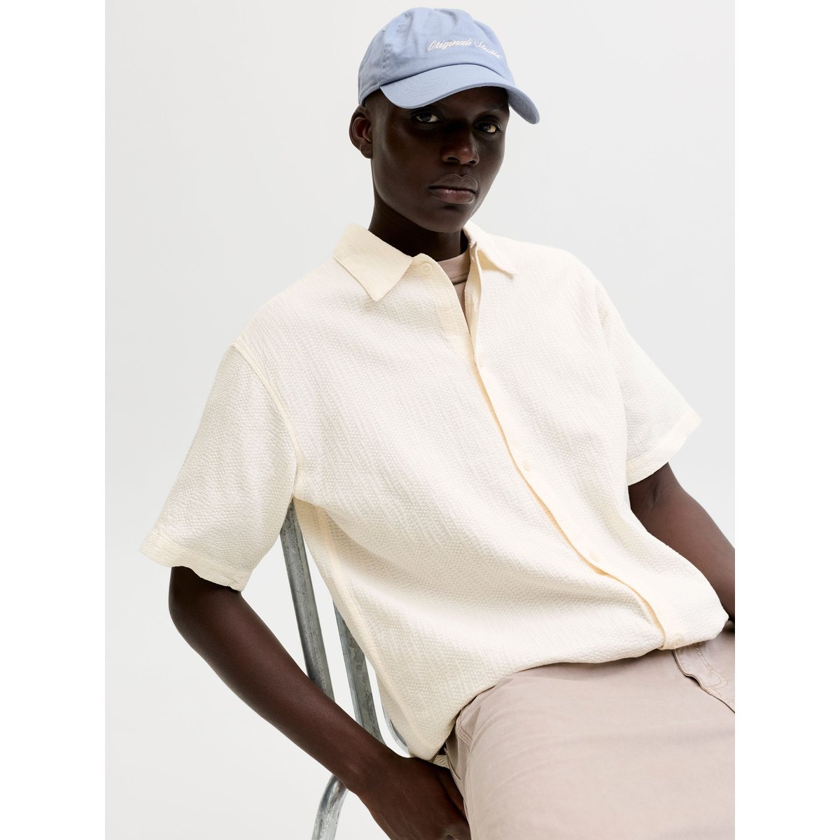 Chemise De Vacances cloud dancer, JACK & JONES