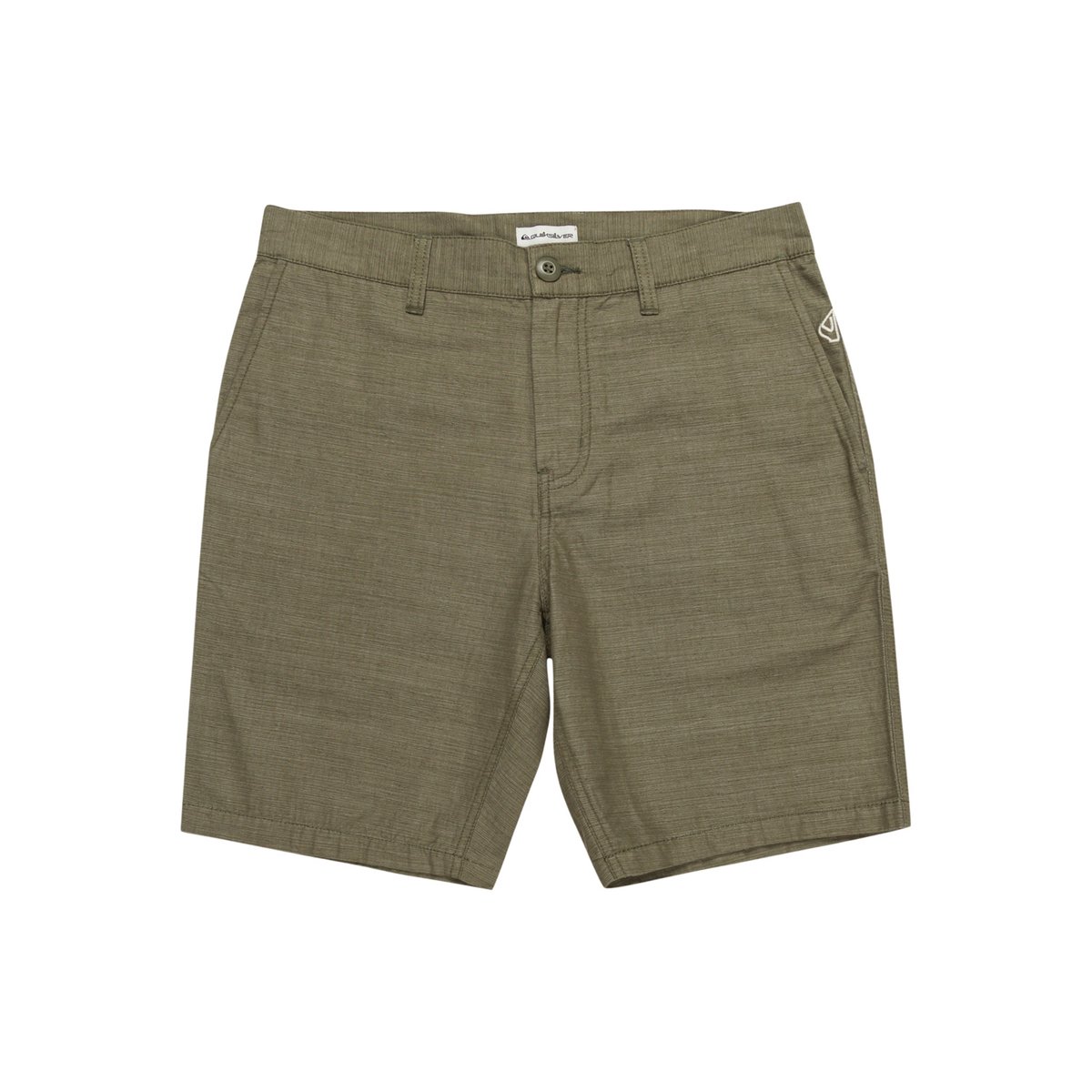 Short chino DAVIS 19" vert four leaf clover, QUIKSILVER