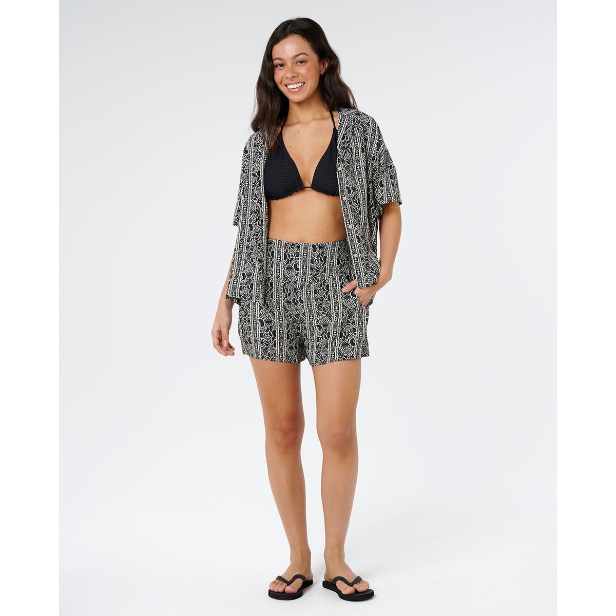 Short Molokai noir/blanc, RIP CURL