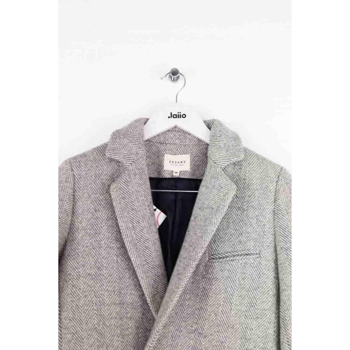 Manteau - Très Bon État gris, SEZANE
