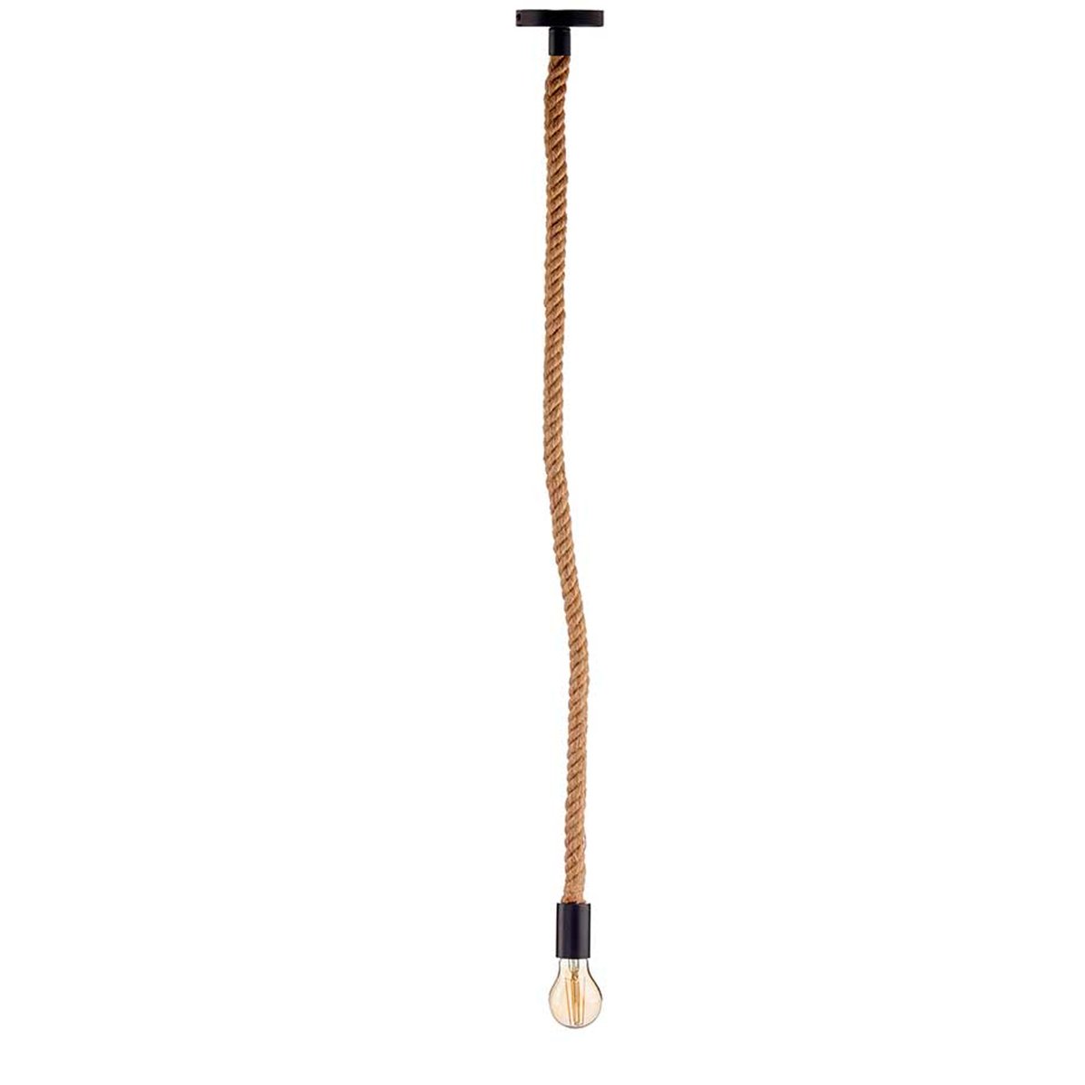 Suspension corde 1m marron, WADIGA