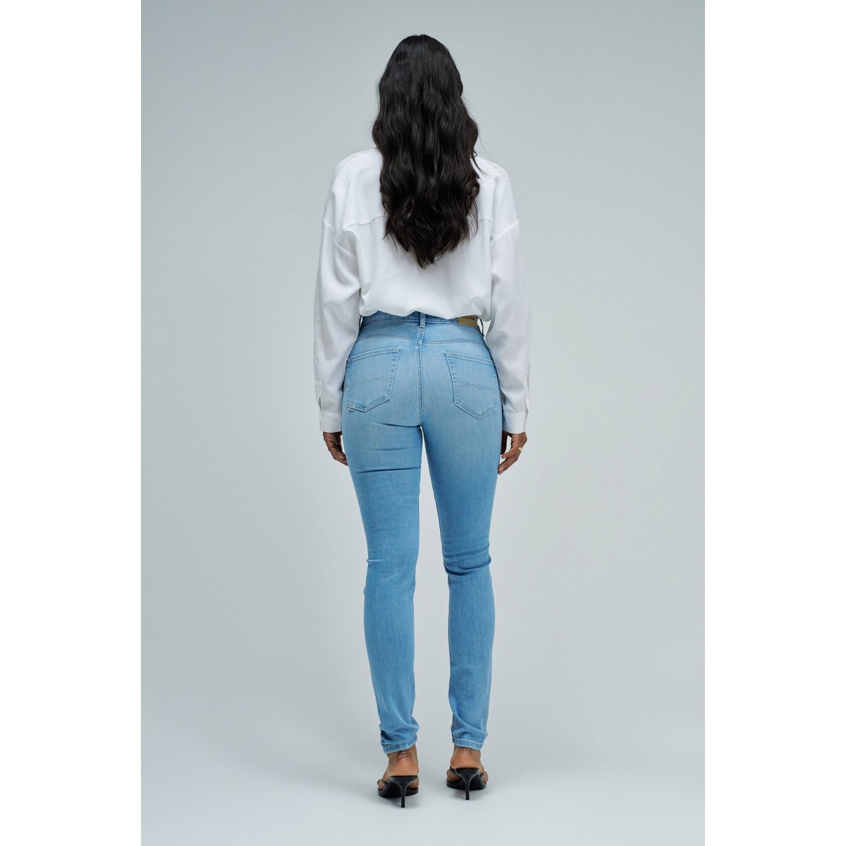 JEAN FAITH PUSH IN SKINNY bleu, SALSA JEANS
