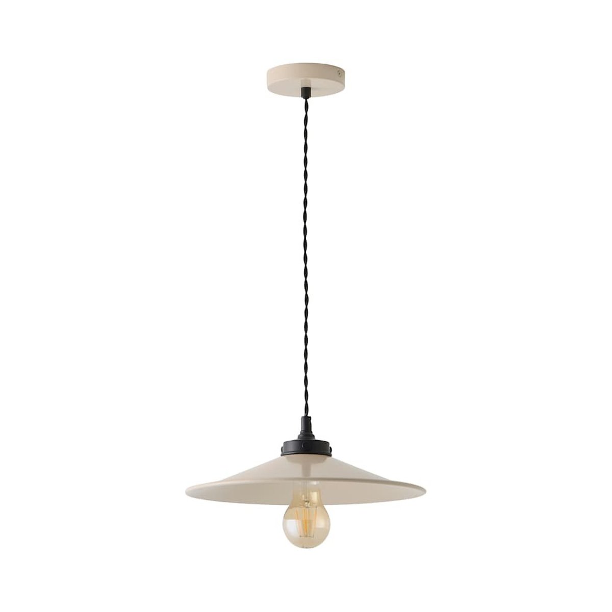 Hadley Rolled Edge Pendant Light natural, SO'HOME