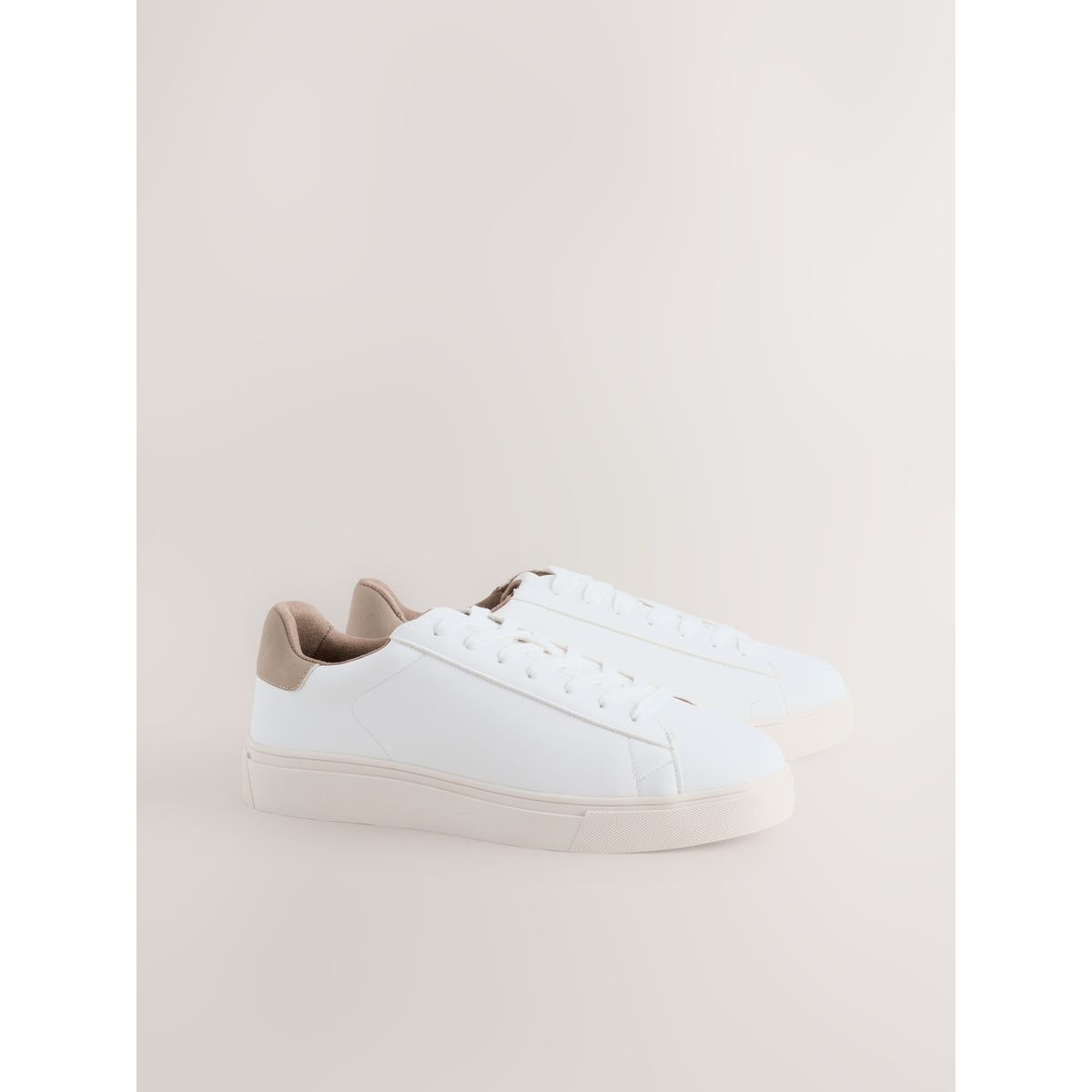 Baskets chic et décontractées longline blanc, NEXT