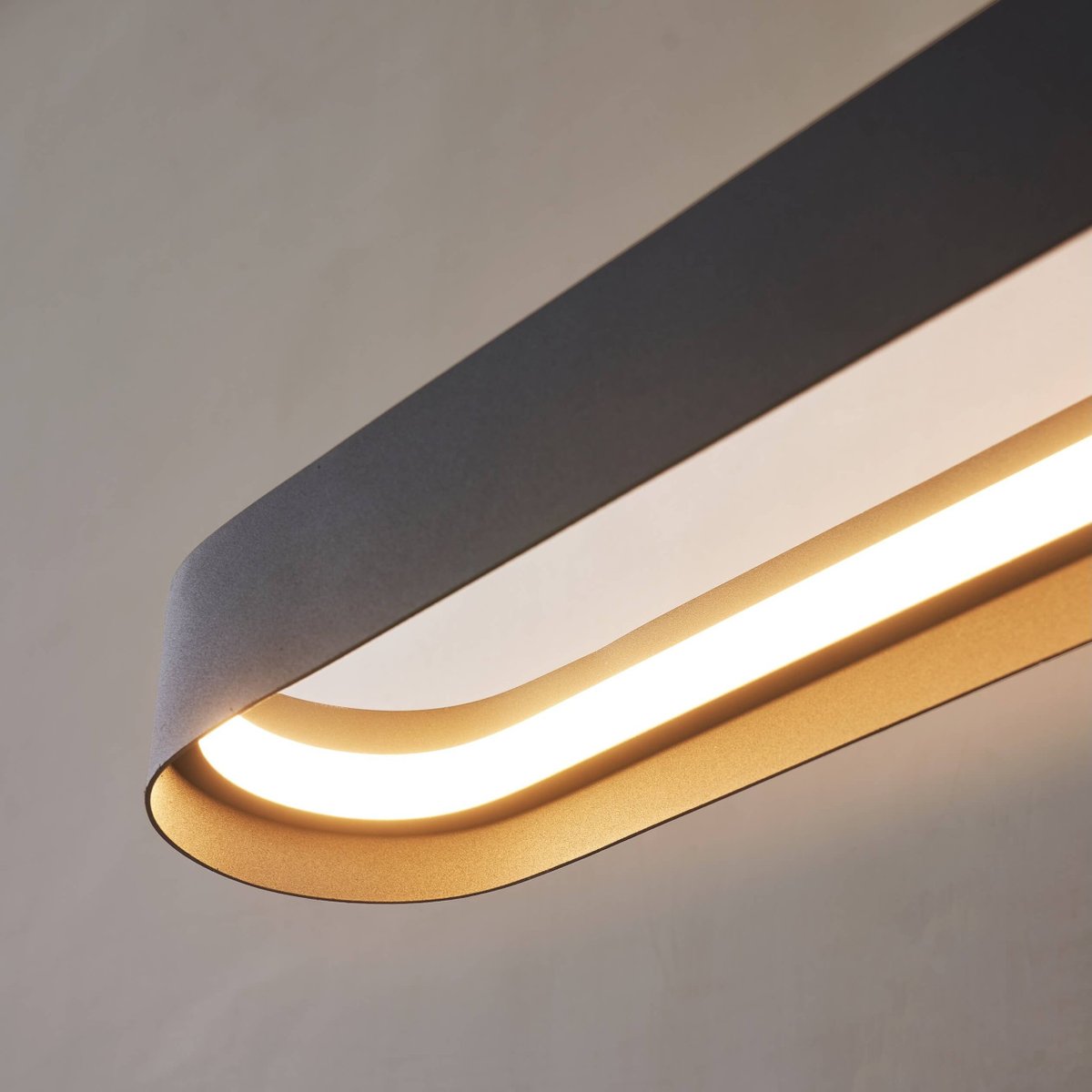 Suspension linéaire LED moderne - OSWIN noir, KOSILUM