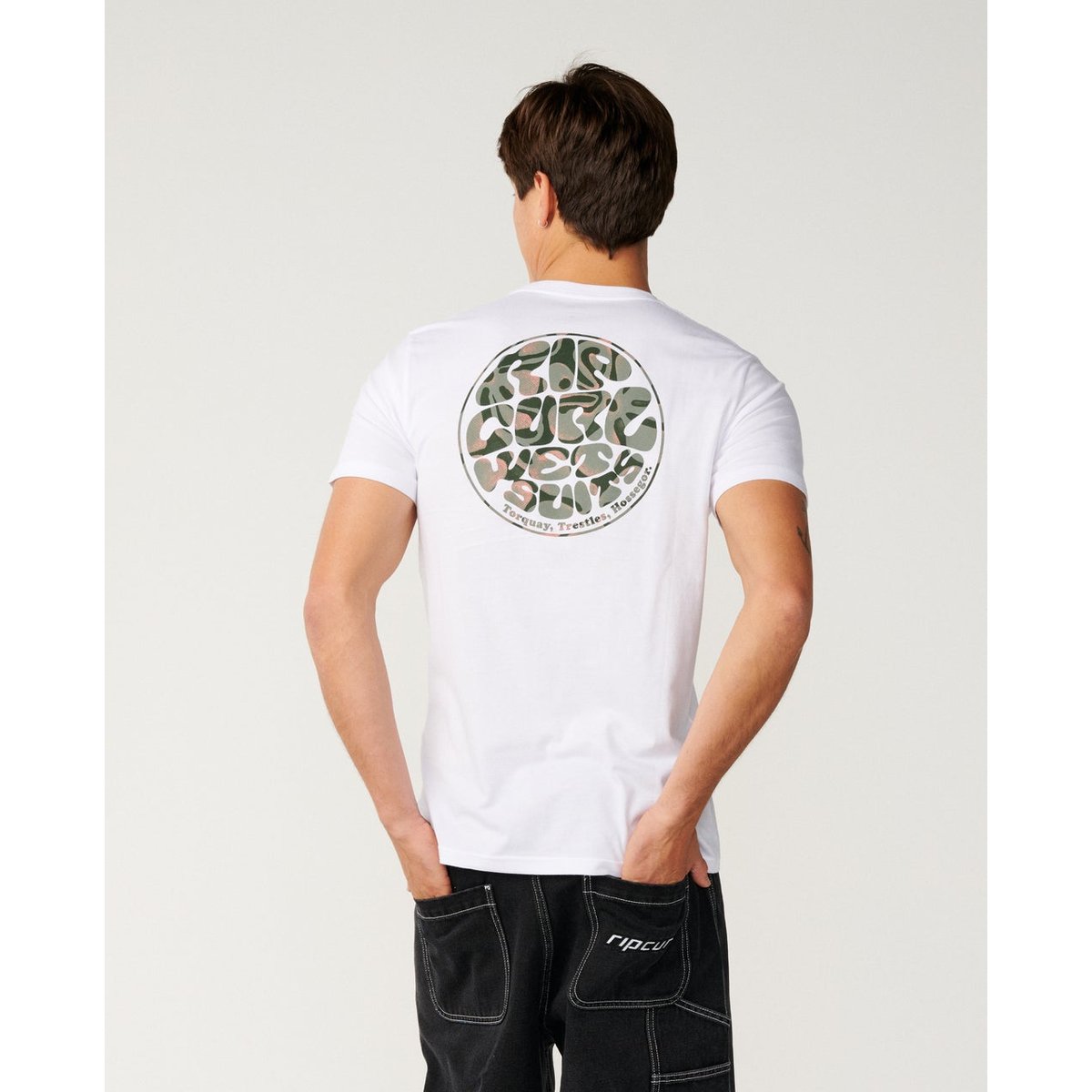 T-shirt WETTIE Passage ICON white, RIP CURL