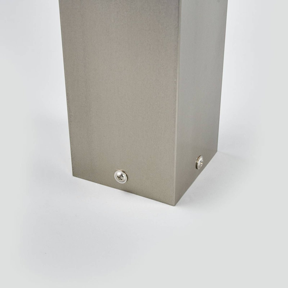 Luminaire extérieur en inox moderneLED acier inoxydable, transparent, satiné, LINDBY