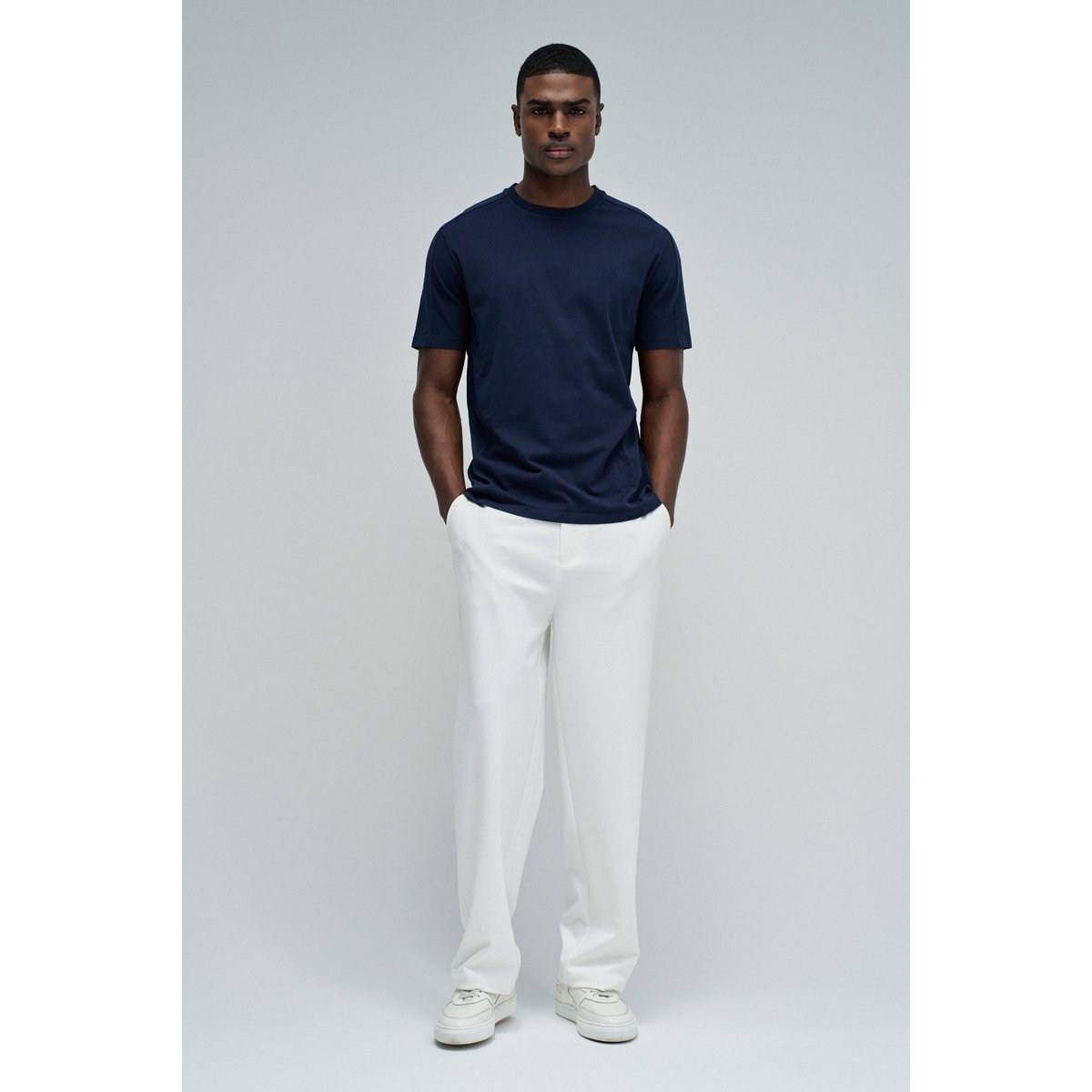 T-SHIRT AVEC BRANDING beige, SALSA JEANS