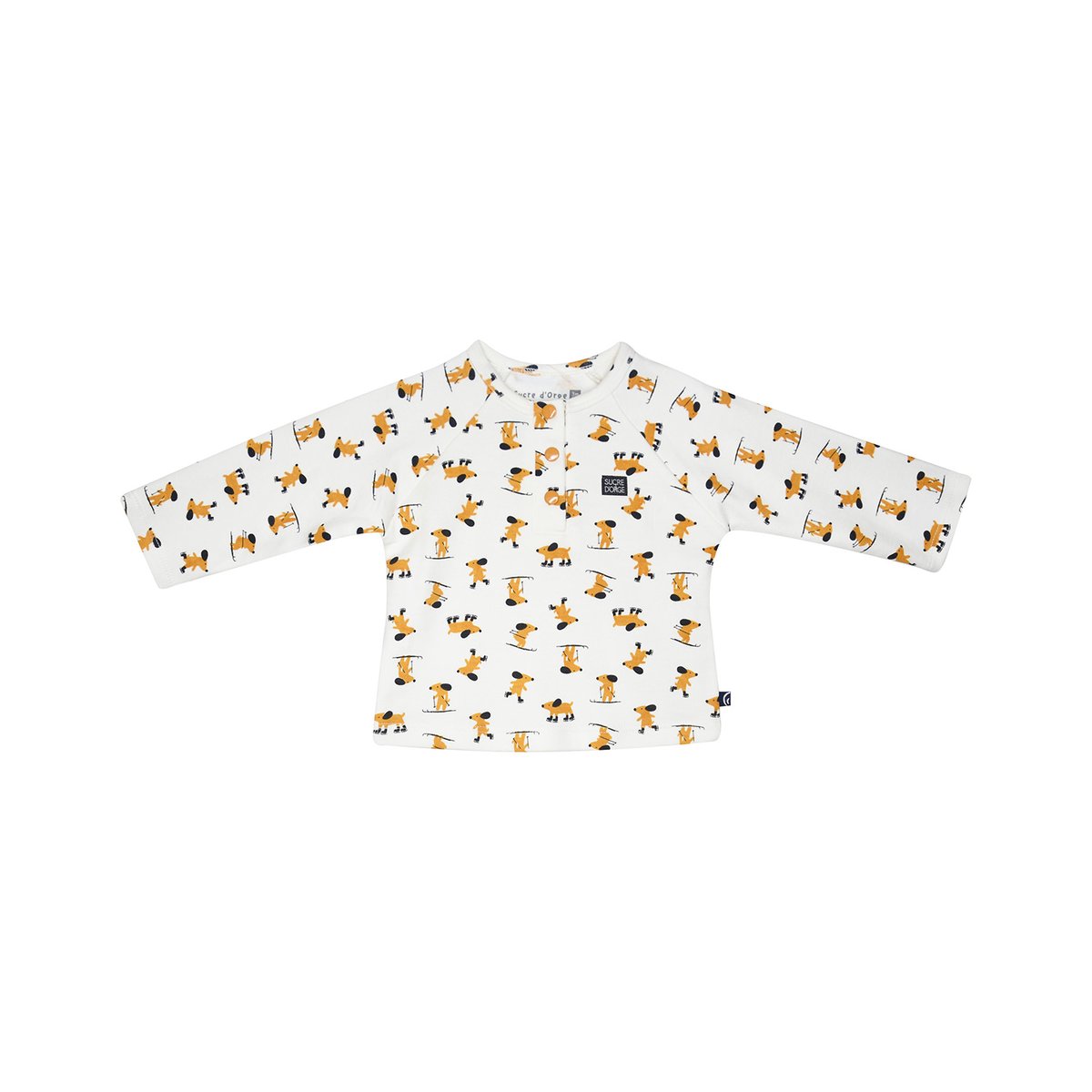 Tee shirt pantalon joseph maille bebe blanc, SUCRE D'ORGE