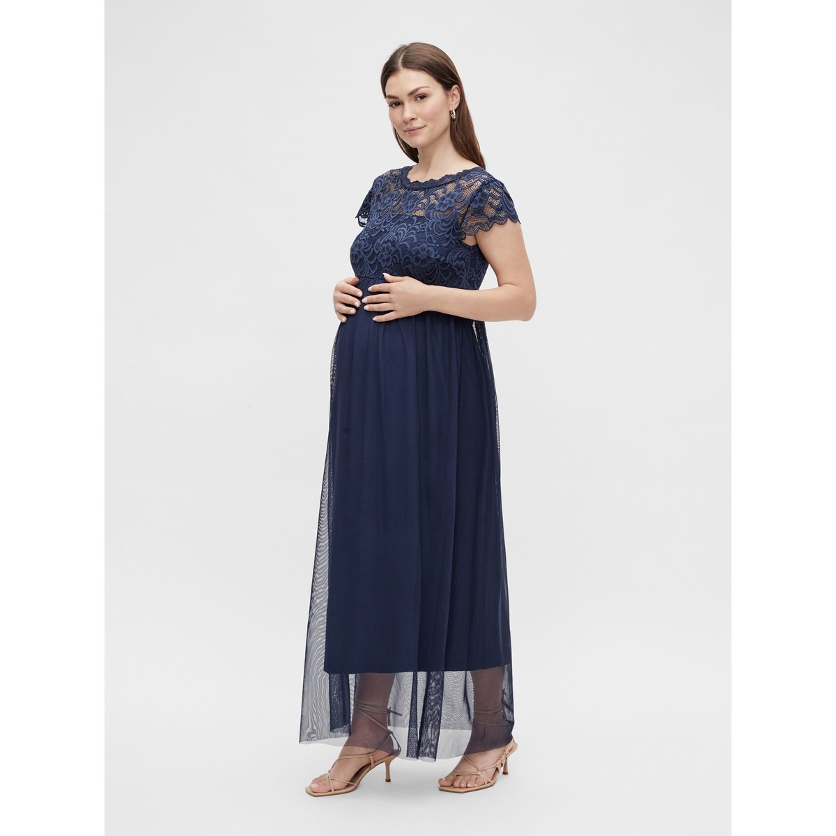 Robe De Soirée navy blazer, MAMA LICIOUS