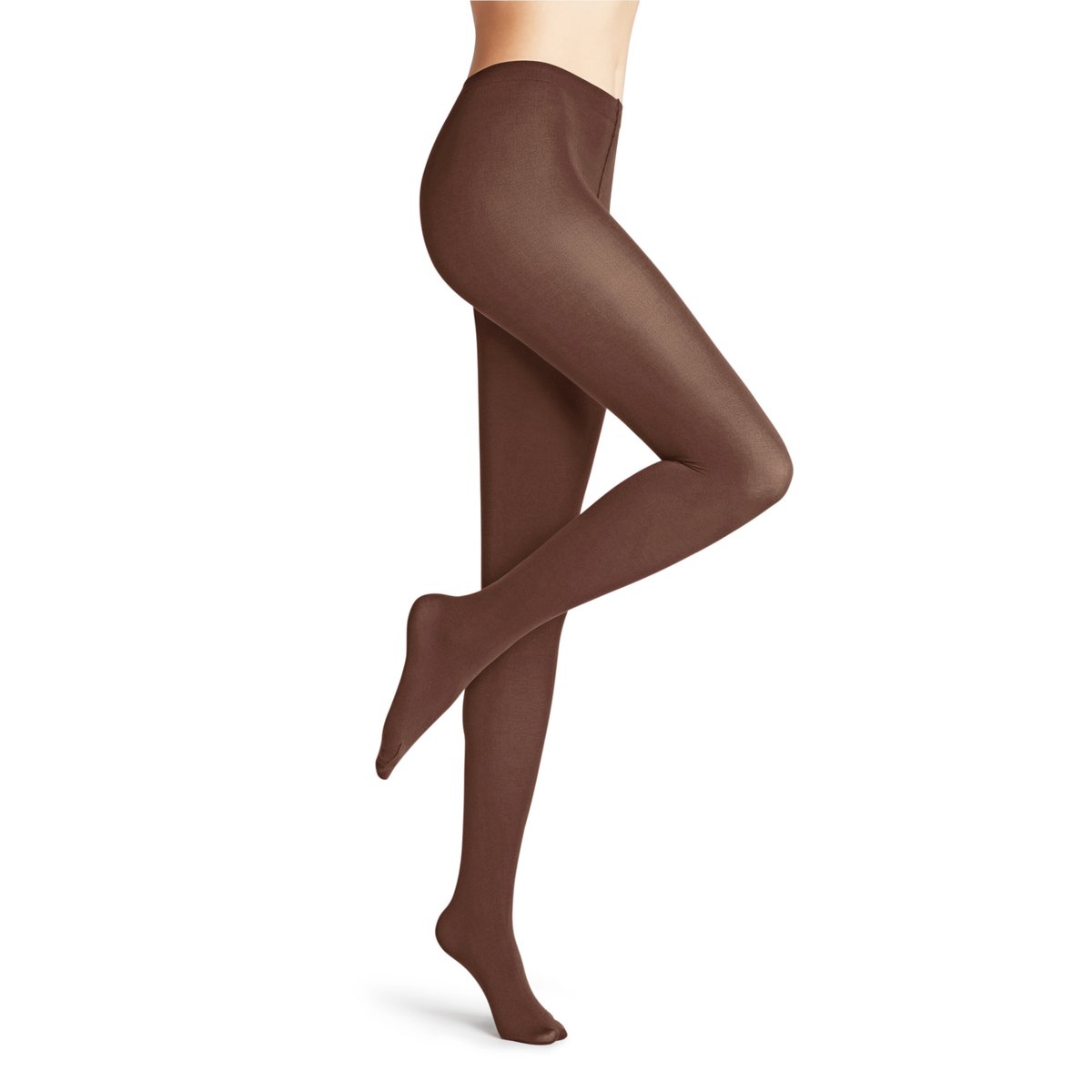Collant Cotton Touch Opaque marron, FALKE