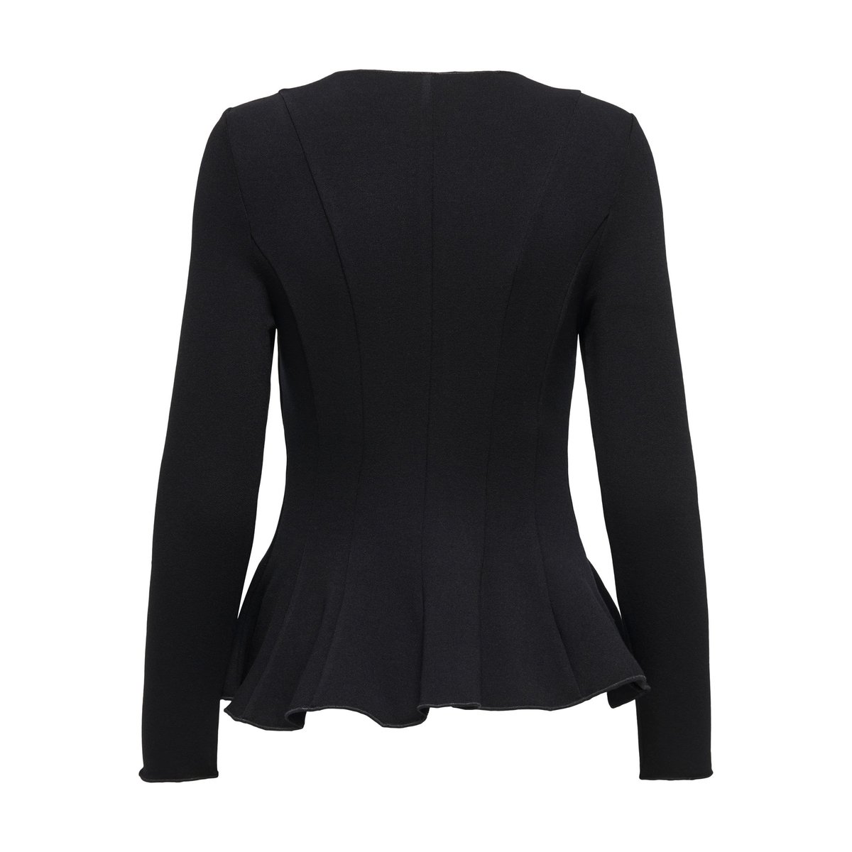 Top Peplum noire - black, ONLY