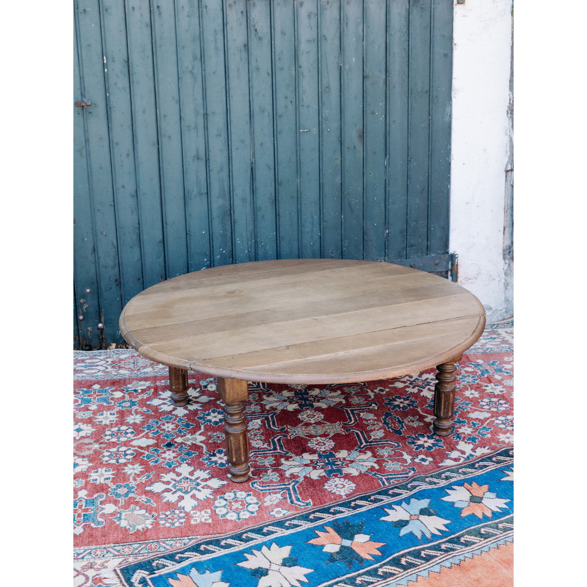Table basse pliante Léonie N°185 - Bon état bois, DEBONGOUT