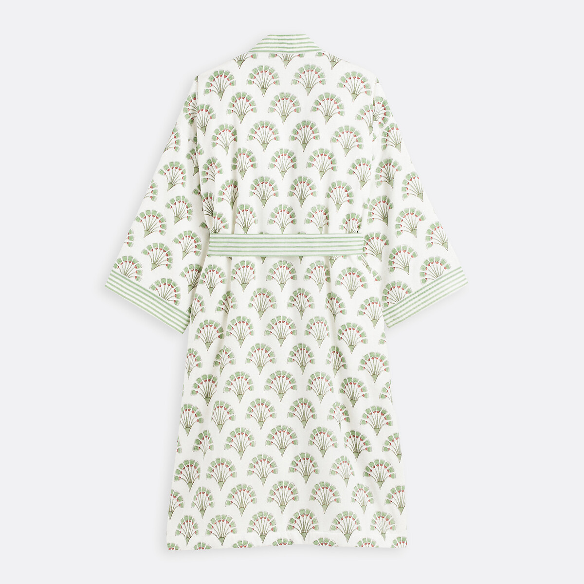 Roupão de banho estampado, avesso em turco, Joyce estampado, LA REDOUTE INTERIEURS