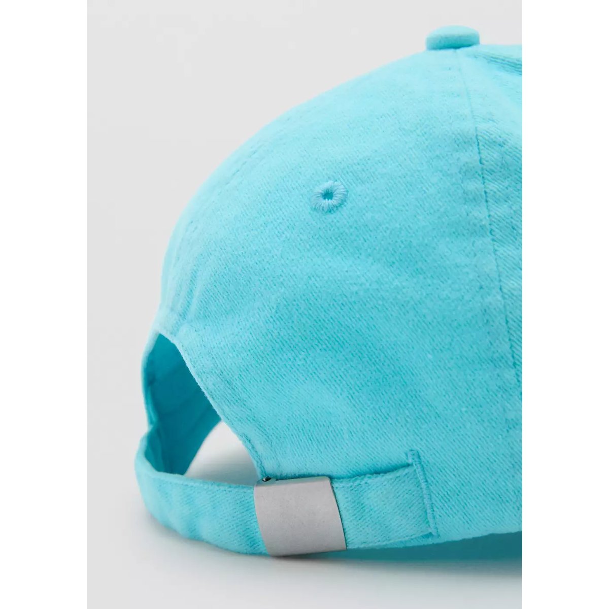 Casquette détail brodé bleu, MANGO TEEN