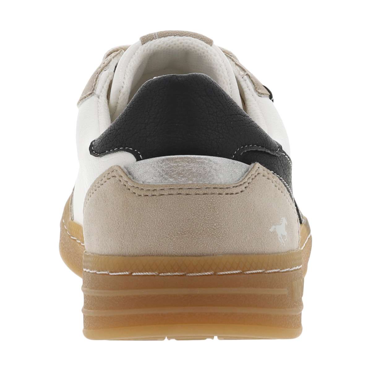 Tennis talon plat blanc, MUSTANG