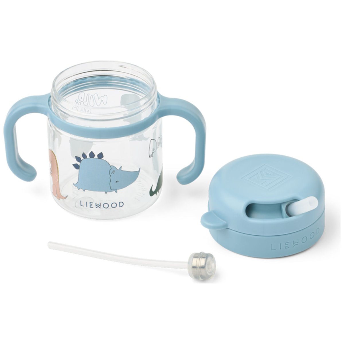 Tasse d'apprentissage Kai bleu, marron, jaune, LIEWOOD