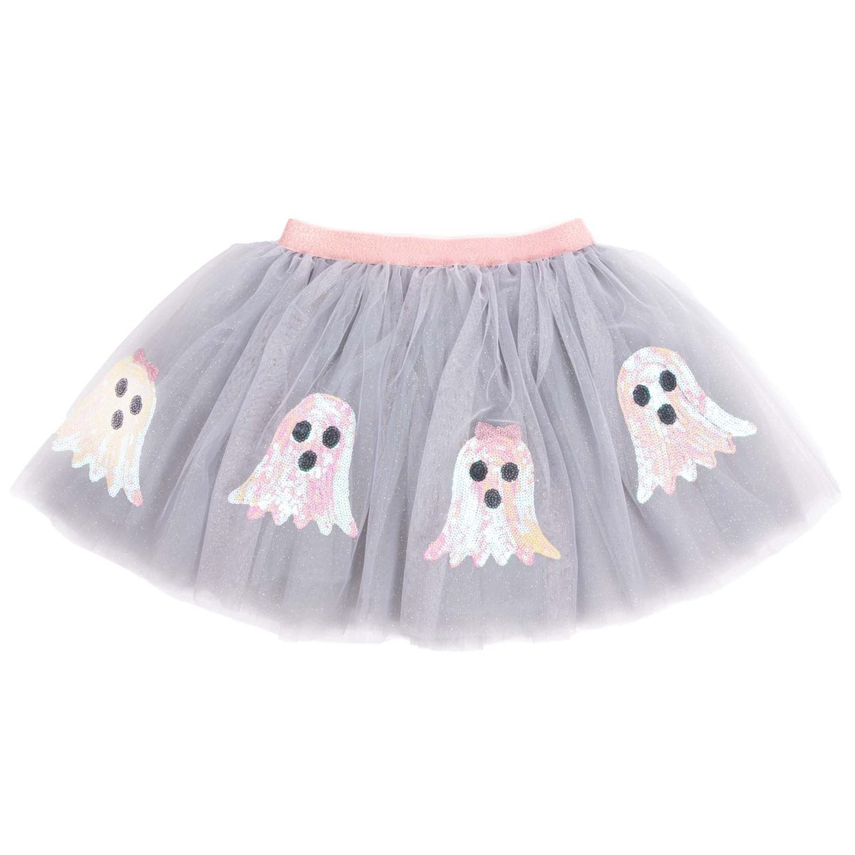Déguisement enfant jupe tutu fantôme Halloween gris, GREAT PRETENDERS