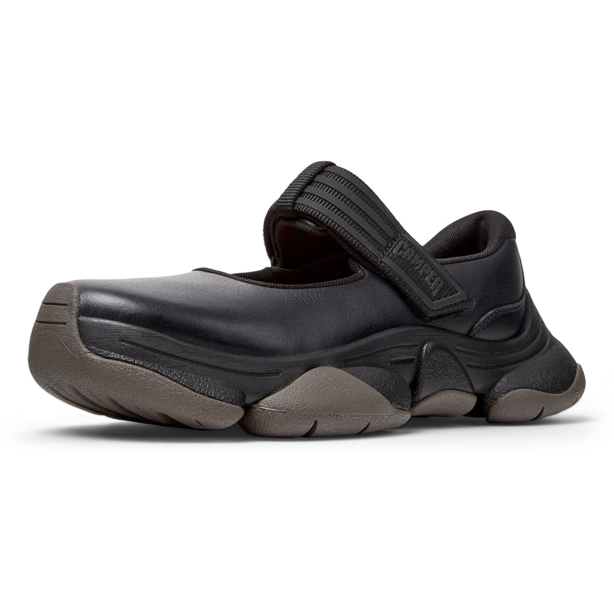 Ballerines Karst 2 cuir noir, CAMPER