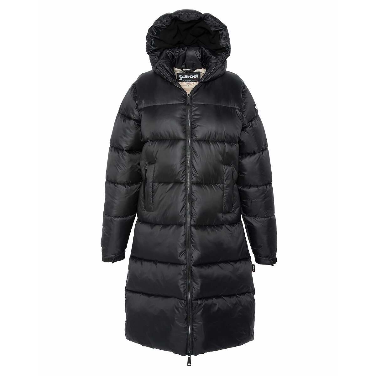 Doudoune longue à capuche BELSTAR 2 W RS noir, SCHOTT